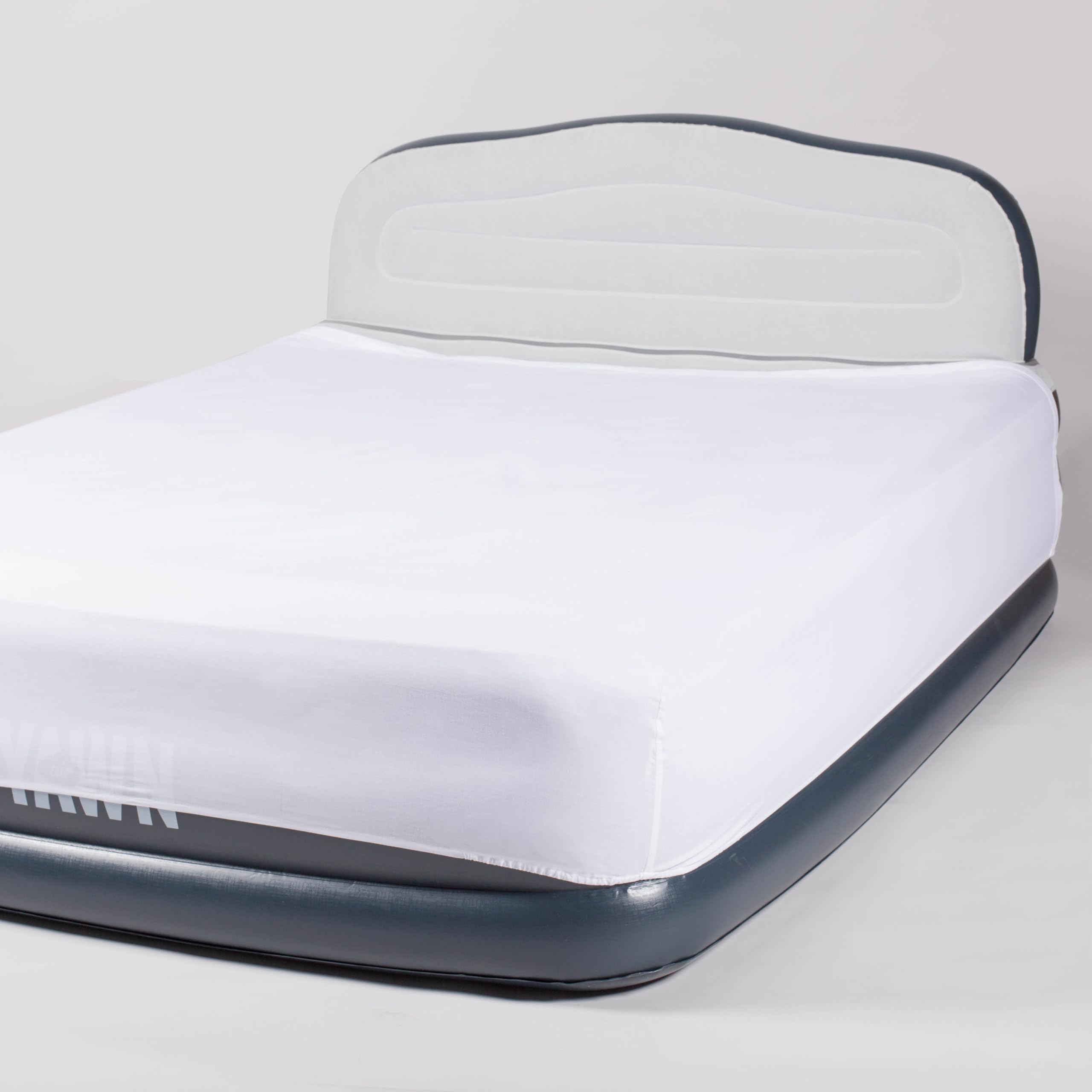 YAWN AIR Deluxe Self-Inflating Airbed - Double Size with Built-in Pump & Headboard 7