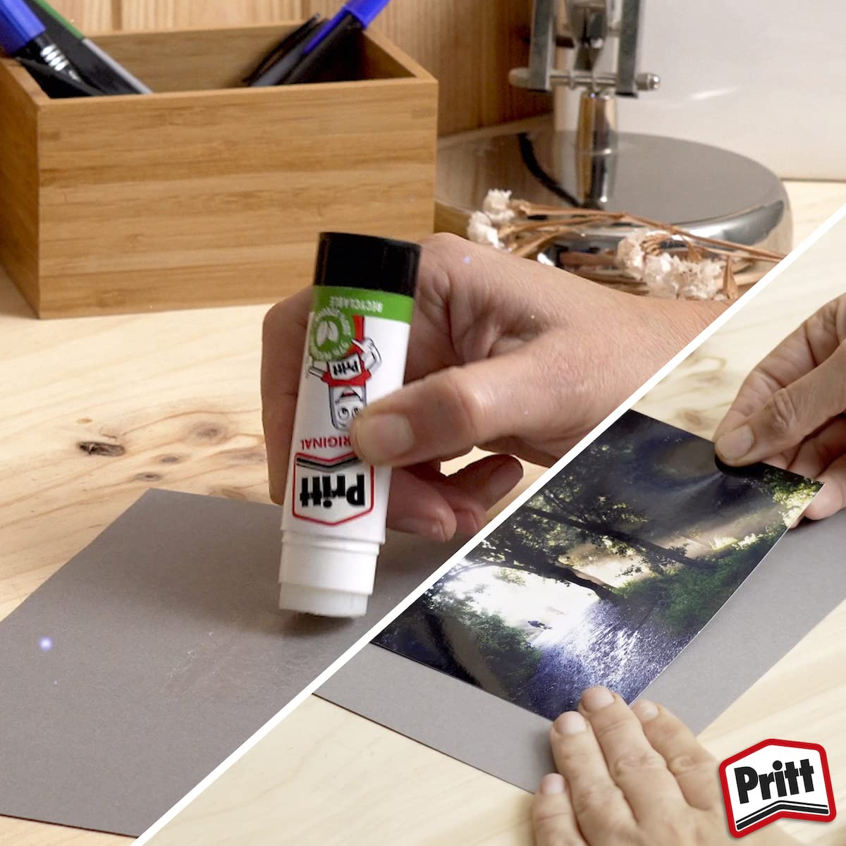 Pritt Glue Stick - Strong Hold Craft Glue for School & Office, 5 x 43g Sticks 7