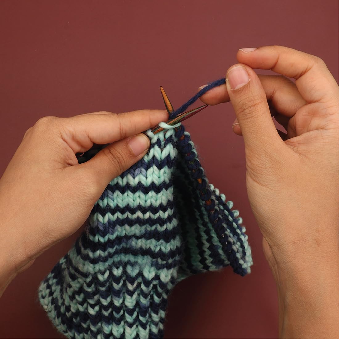 KnitPro Symfonie Fixed Circular Needles - 60 cm x 3.5 mm | Lightweight Birch Wood | KP21320 5
