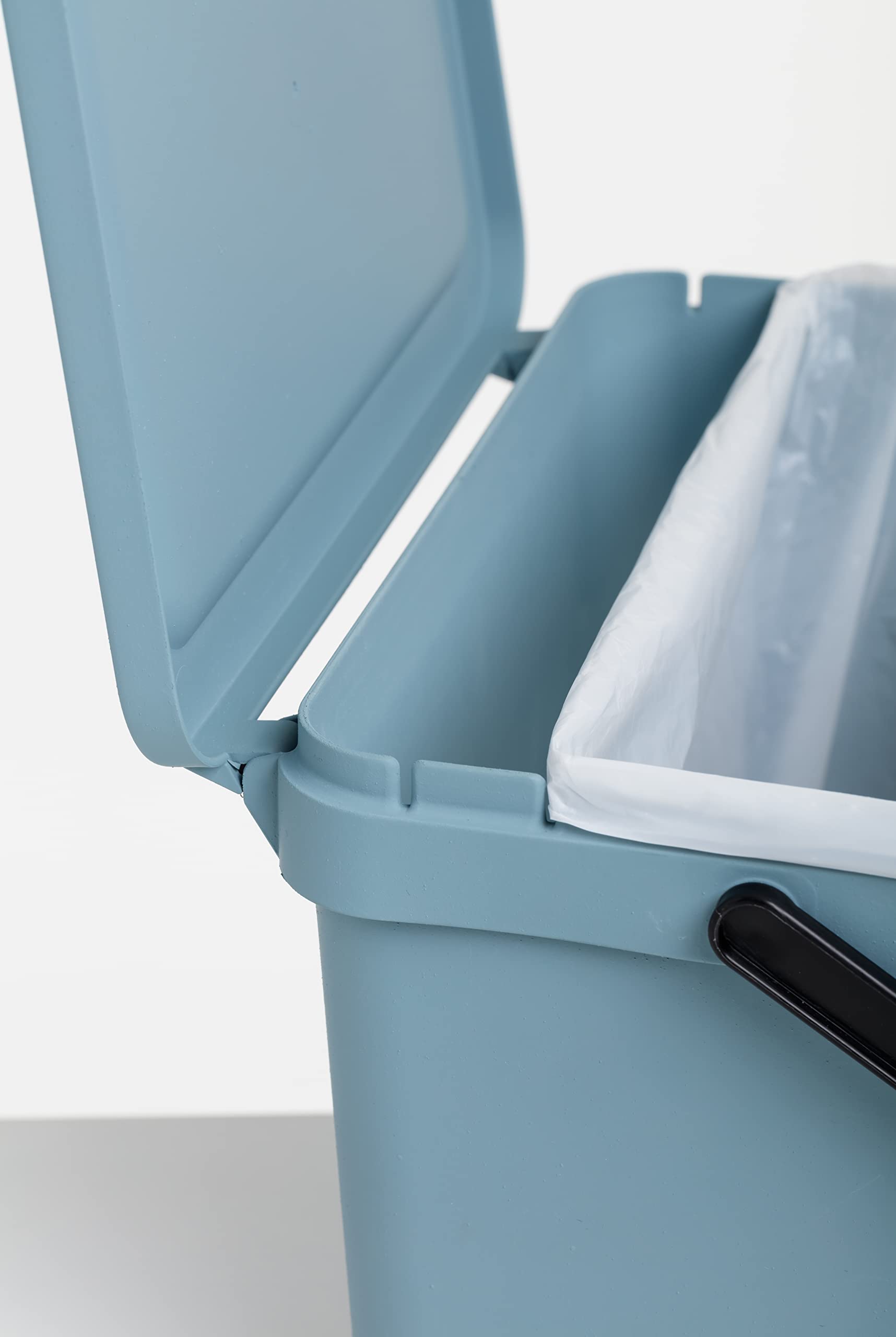 TATAY Kitchen Food Waste Compost Caddy Bin - 6L Capacity, Freestanding, Ocean Color 4