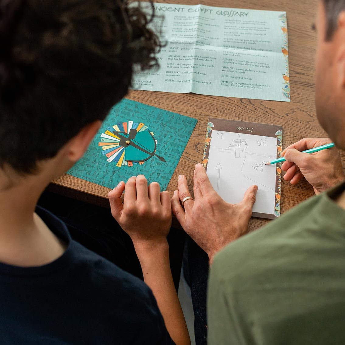 Talking Tables CRACK THE CASE Egyptian Escape Room Game | Ages 9+ | 1-6 Players | 90 Min 7