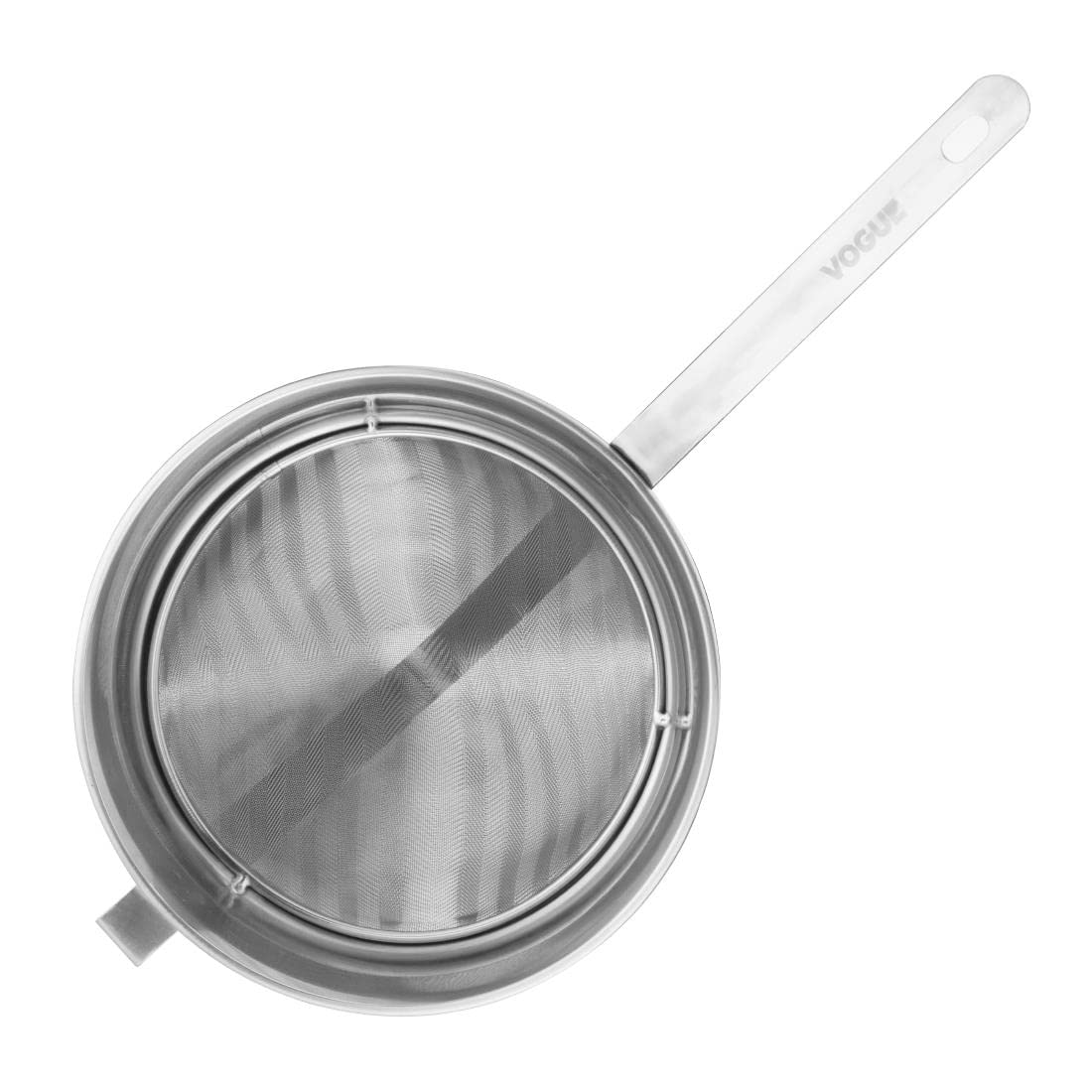 Vogue Chinois Food Strainer - 25.2 cm Stainless Steel Mesh | Dishwasher Safe 4