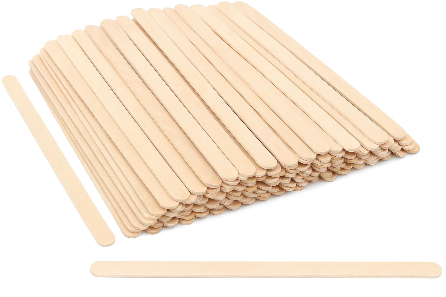 1ABOVE Wooden Coffee Stirrers - 200 Pack | 140mm (5.5") Eco-Friendly Birch Wood