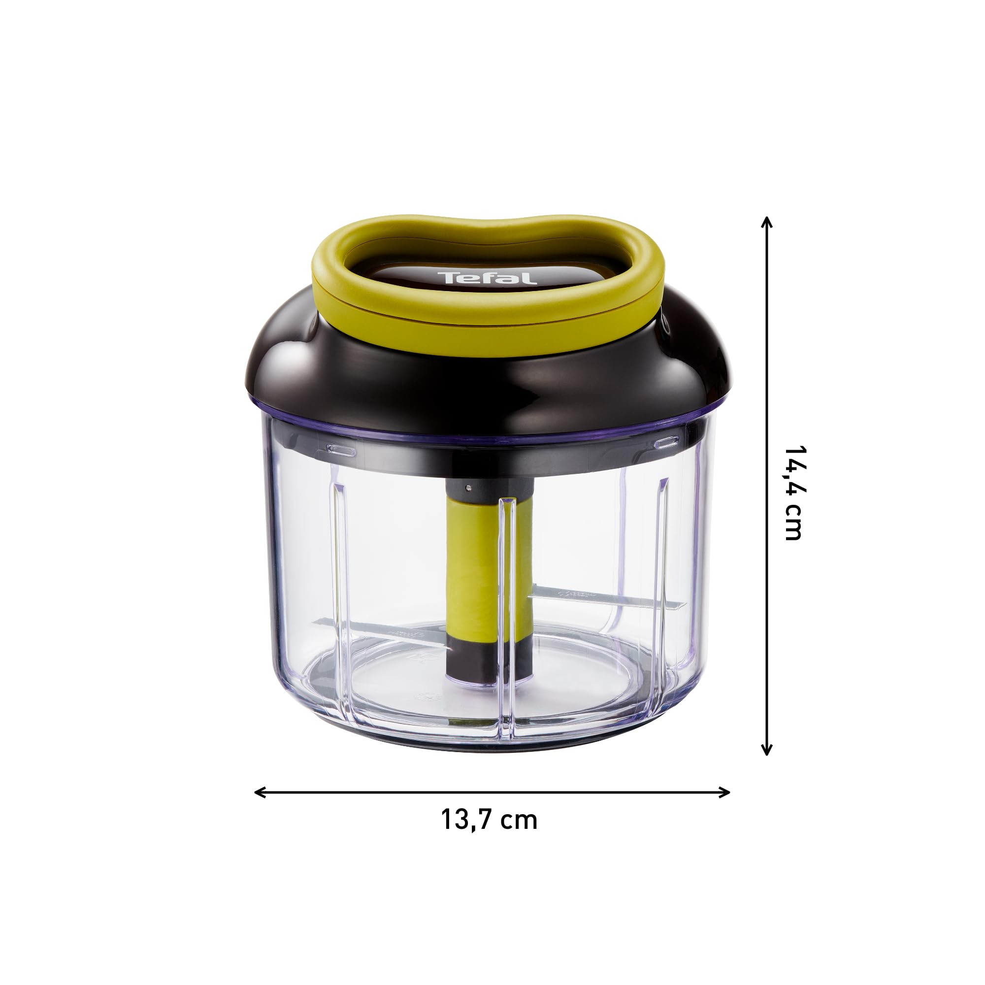 Tefal Manual Food Chopper and Mixer K1320404 | 900 ml Capacity | Stainless Steel Blades 3