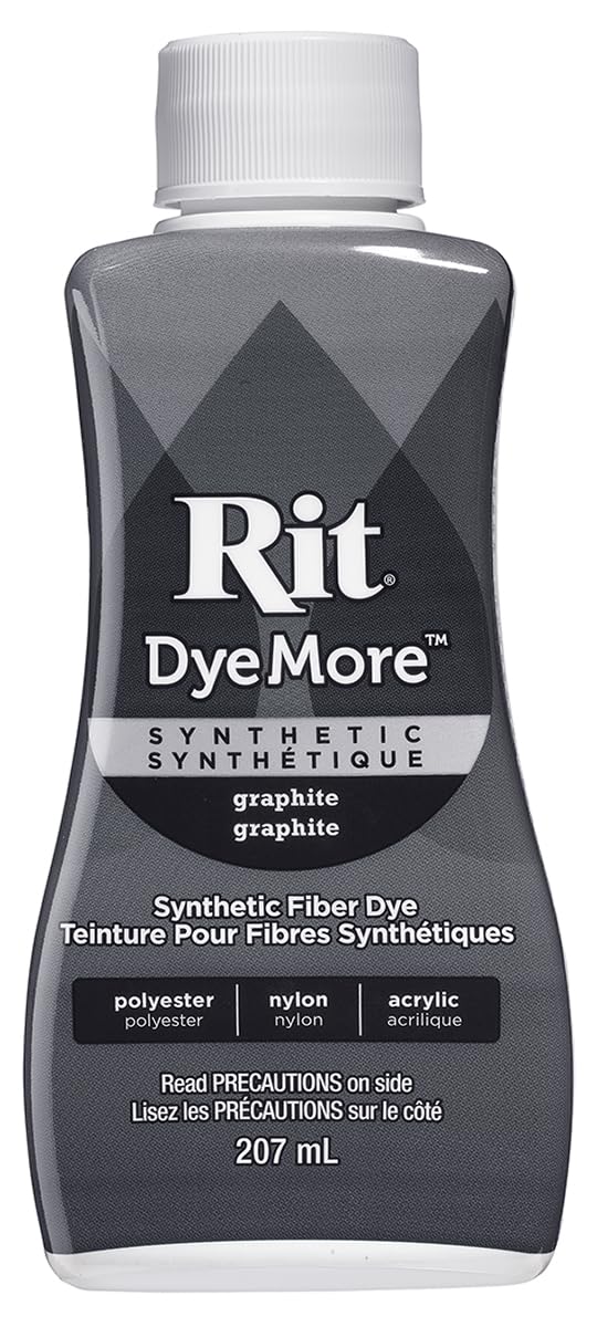 NAKOMA PRODUCTS Rit Synthetic Liquid Dye - Graphite Color | 236ml Volume 1