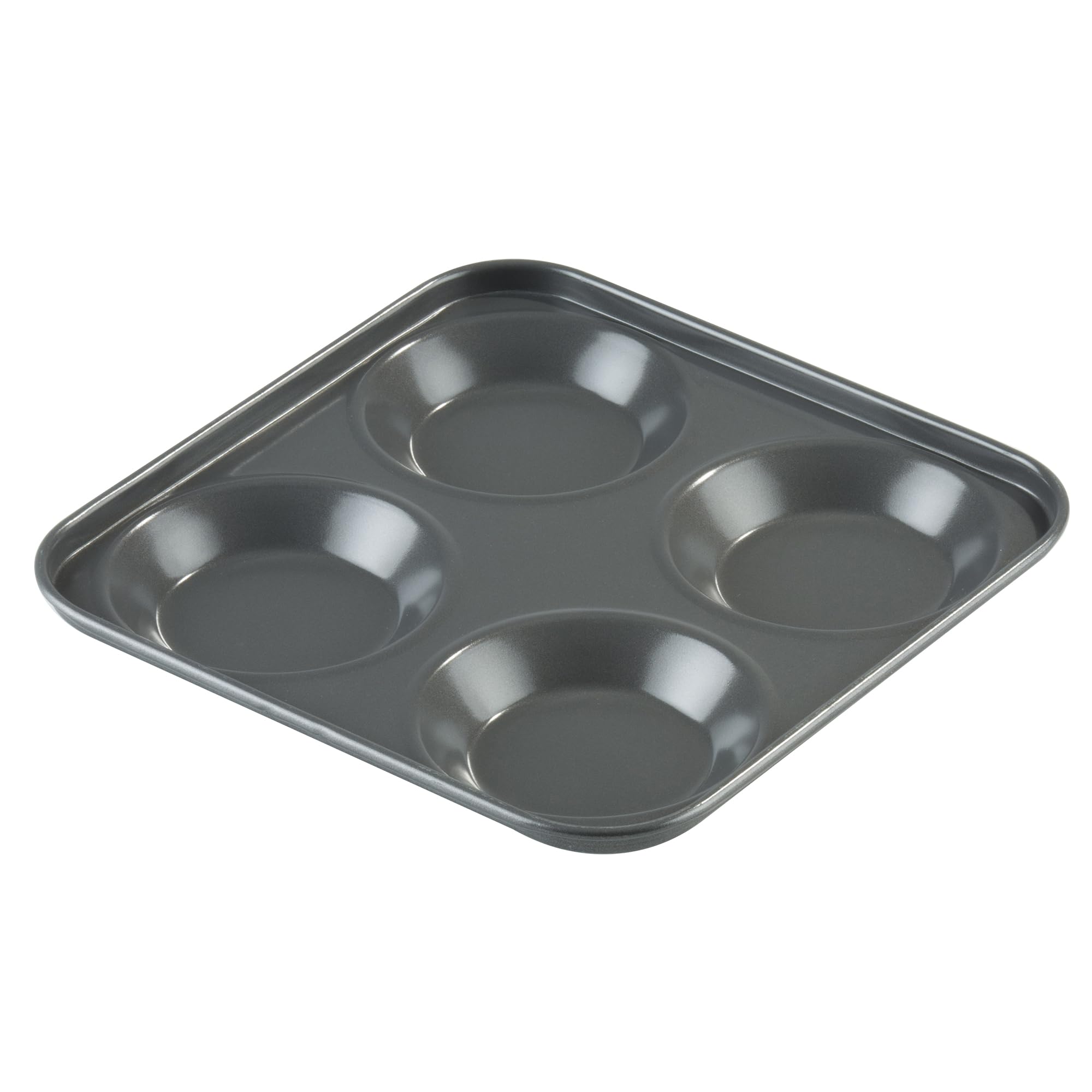 Prochef Professional Yorkshire Pudding Tray - 9in x 9in, Teflon Non-Stick Silicone Coating, Enhanced Durability