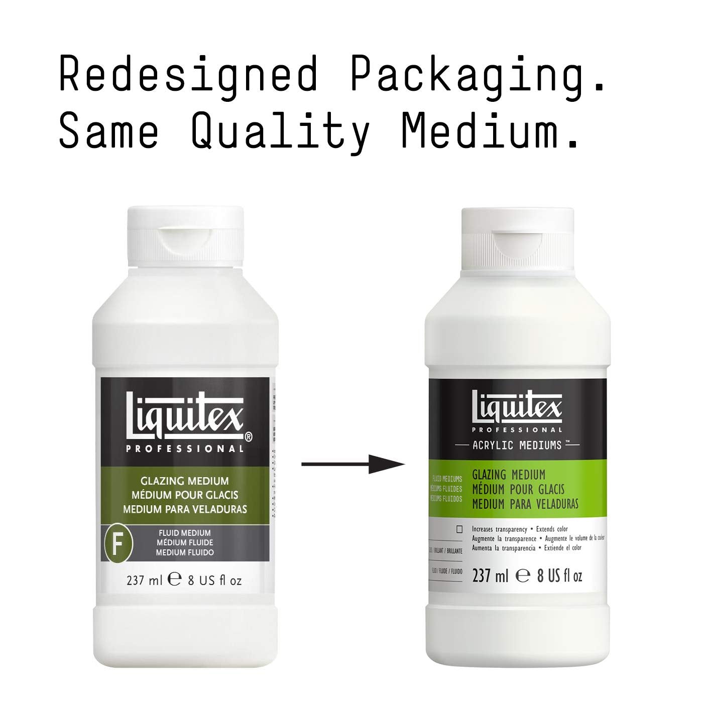 Liquitex Professional Glazing Fluid Medium - Creates Jewel-Like Glazes | 237 ml Transparent Acrylic 2