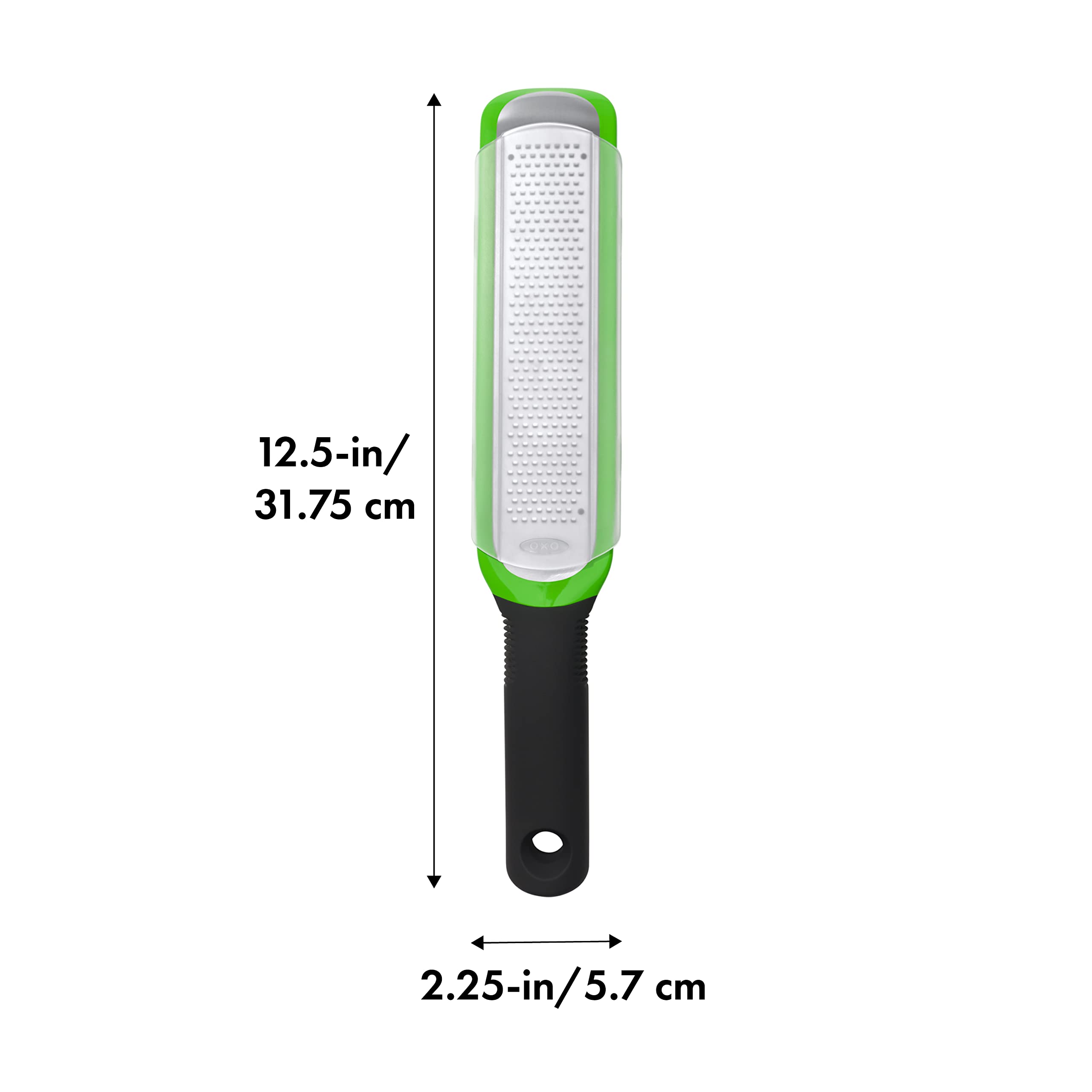 OXO Good Grips Etched Zester - Stainless Steel, Dishwasher Safe, Green 6
