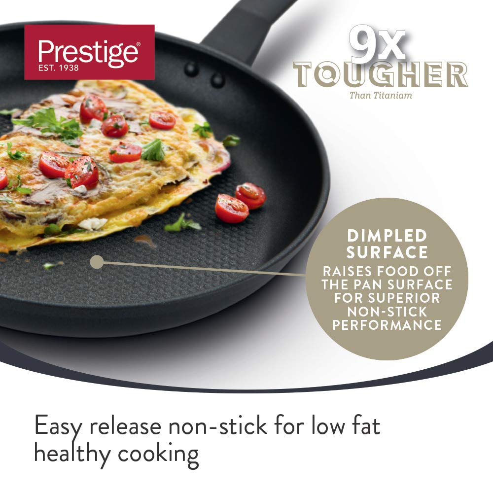Prestige Egg Poacher Pan - 20cm Induction Frying Pan with 4 Non Stick Inserts | Dishwasher Safe 7