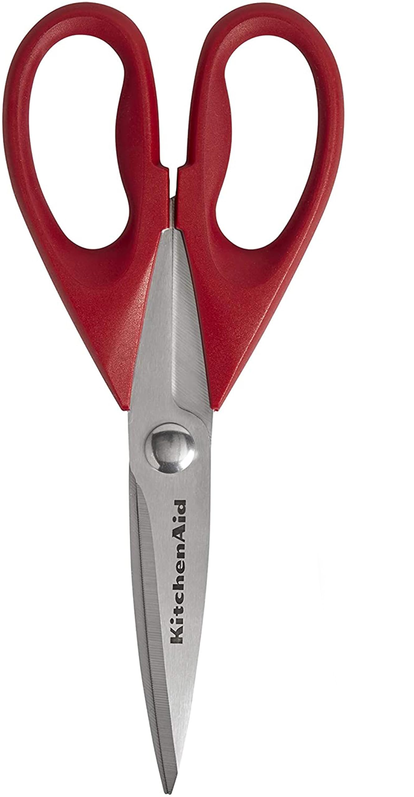 KitchenAid All Purpose Shears KE351OHERA - Stainless Steel Blades | Comfort Grip Handle | Red/Black 8