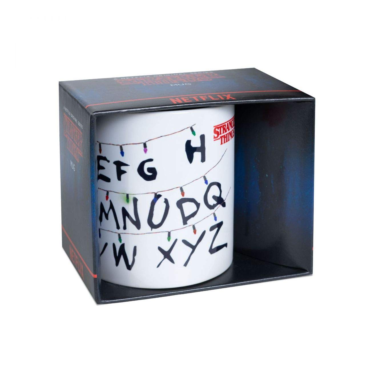 Pyramid International Stranger Things Alphabet Lights Ceramic Coffee Mug | 11oz | Official Merchandise 2