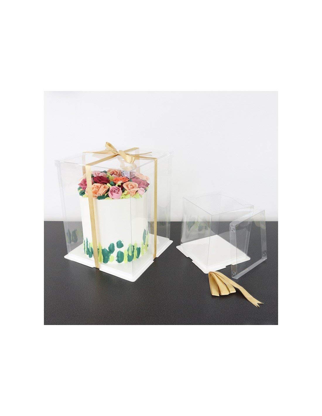 PME Crystal Cake Box - 6 Inch Size | Reusable Presentation Box | CCB06 1