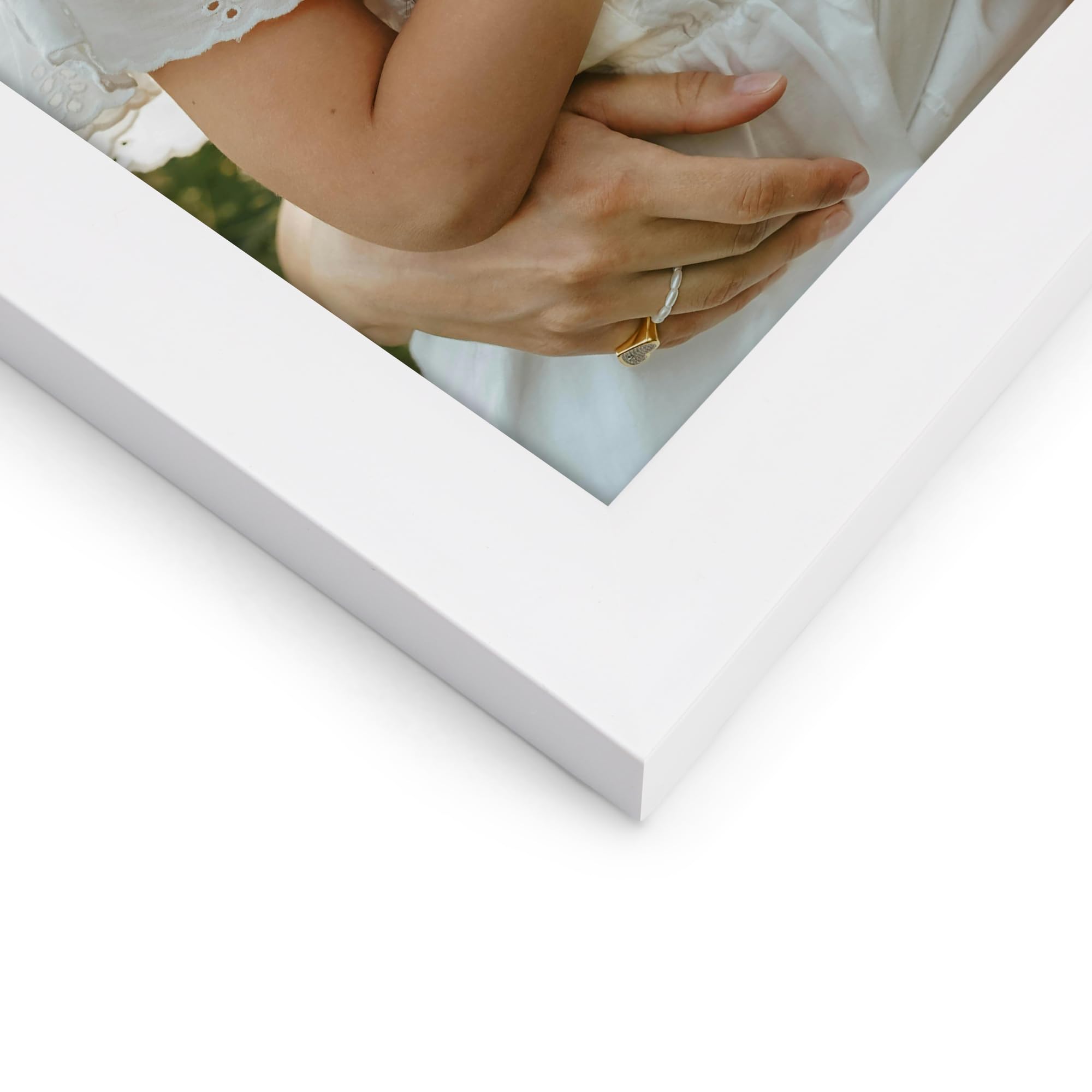 Ditwis 30x40 cm Photo Frame White | 16x12 inch | Horizontal or Vertical Wall Display 6