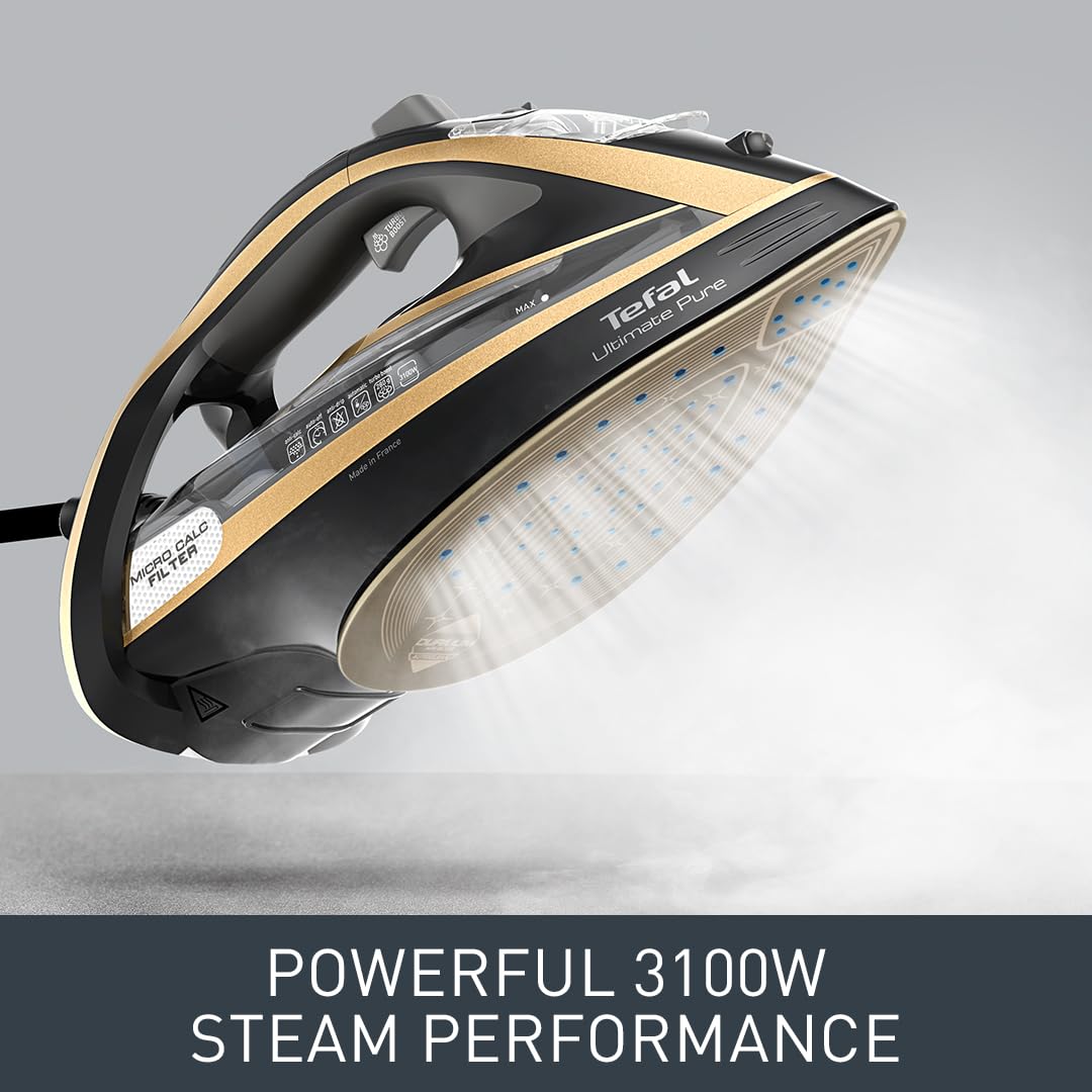 Tefal Ultimate Pure Steam Iron 3100W | 280 g Steam Boost | 60 g/min Continuous Steam 4