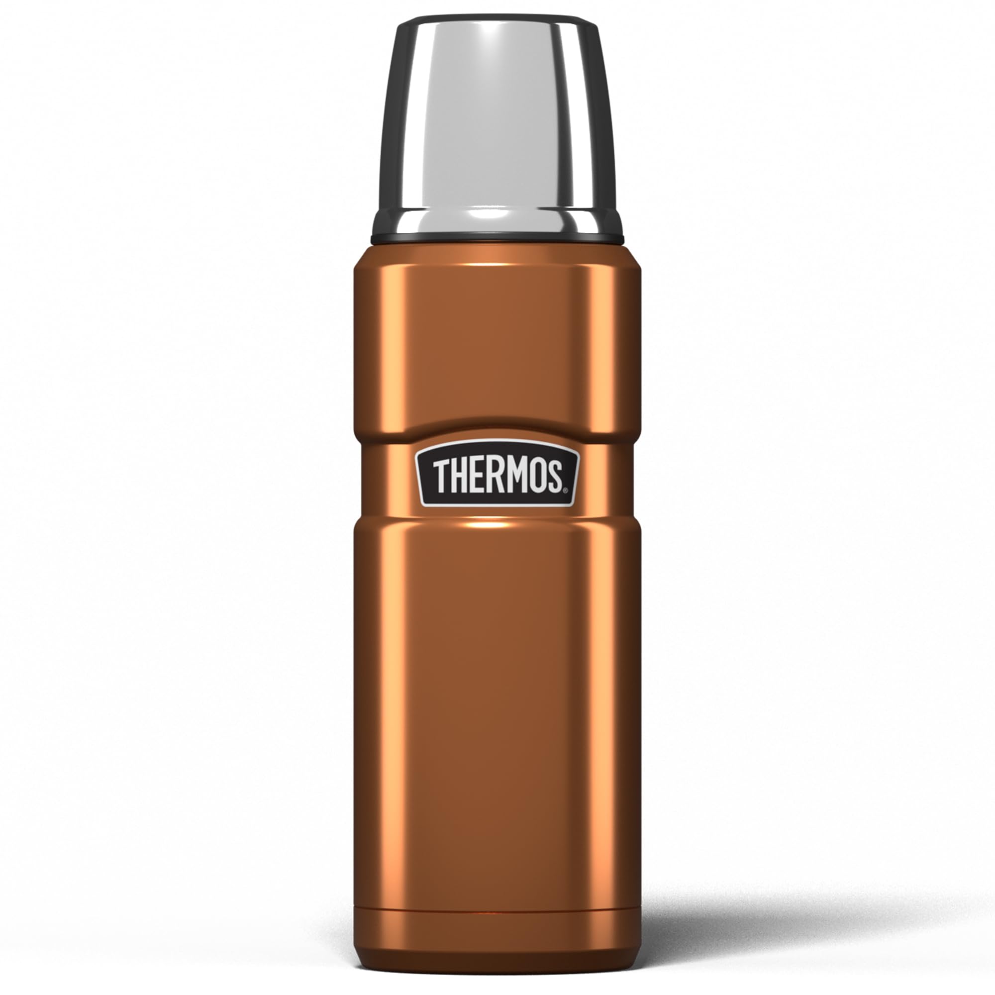 Thermos Stainless King Vacuum Insulated Drink Flask - 470 ml Copper | 18H Hot / 24H Cold