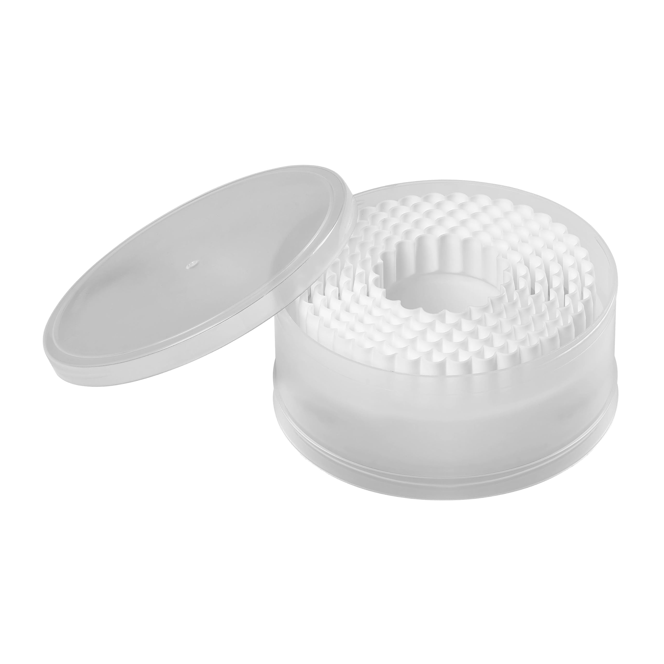 Tala Plastic Cookie Cutters Set of 6 | Reversible Smooth & Crinkle Edges | Dishwasher Safe 4