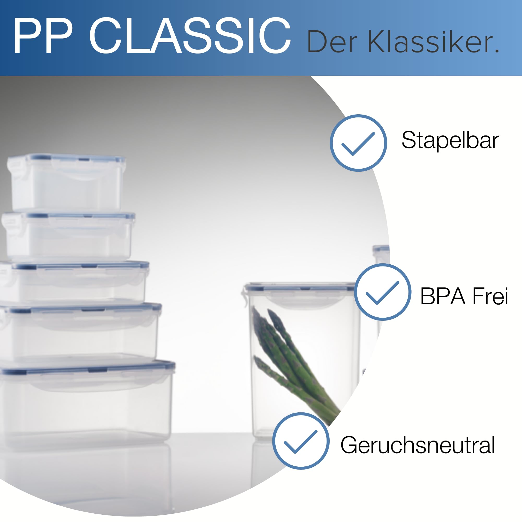 LocknLock Rectangular Plastic Food Container - 350ml Capacity | Airtight & Leak Proof | Dishwasher Safe 5