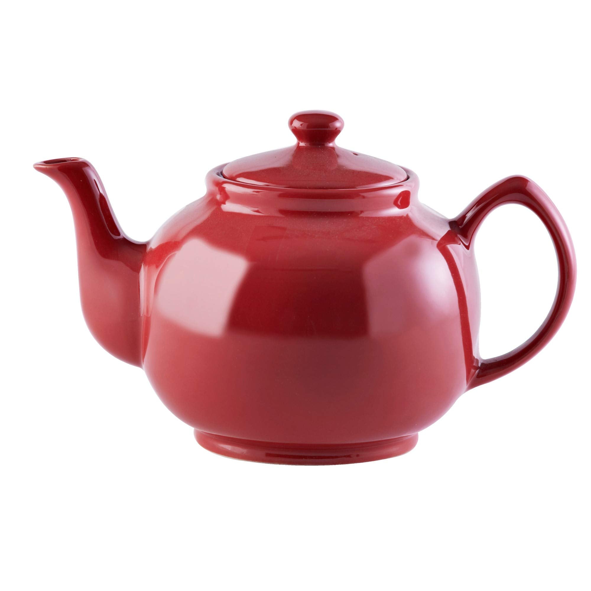 Price & Kensington Stoneware Teapot - 10 Cup Capacity | Red | Dishwasher Safe 1