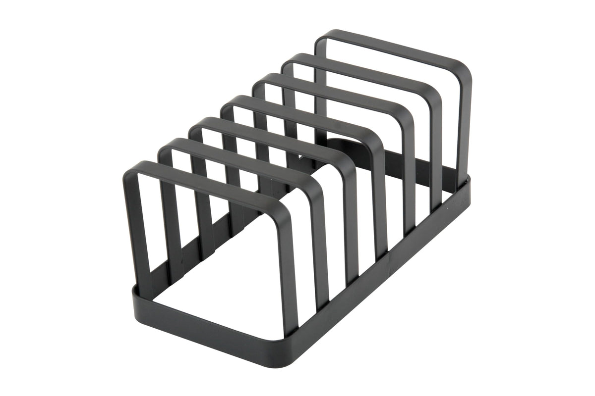 Toast R Iron apollo Flat Iron Toast Rack - Black Iron, Portable & Rust Resistant