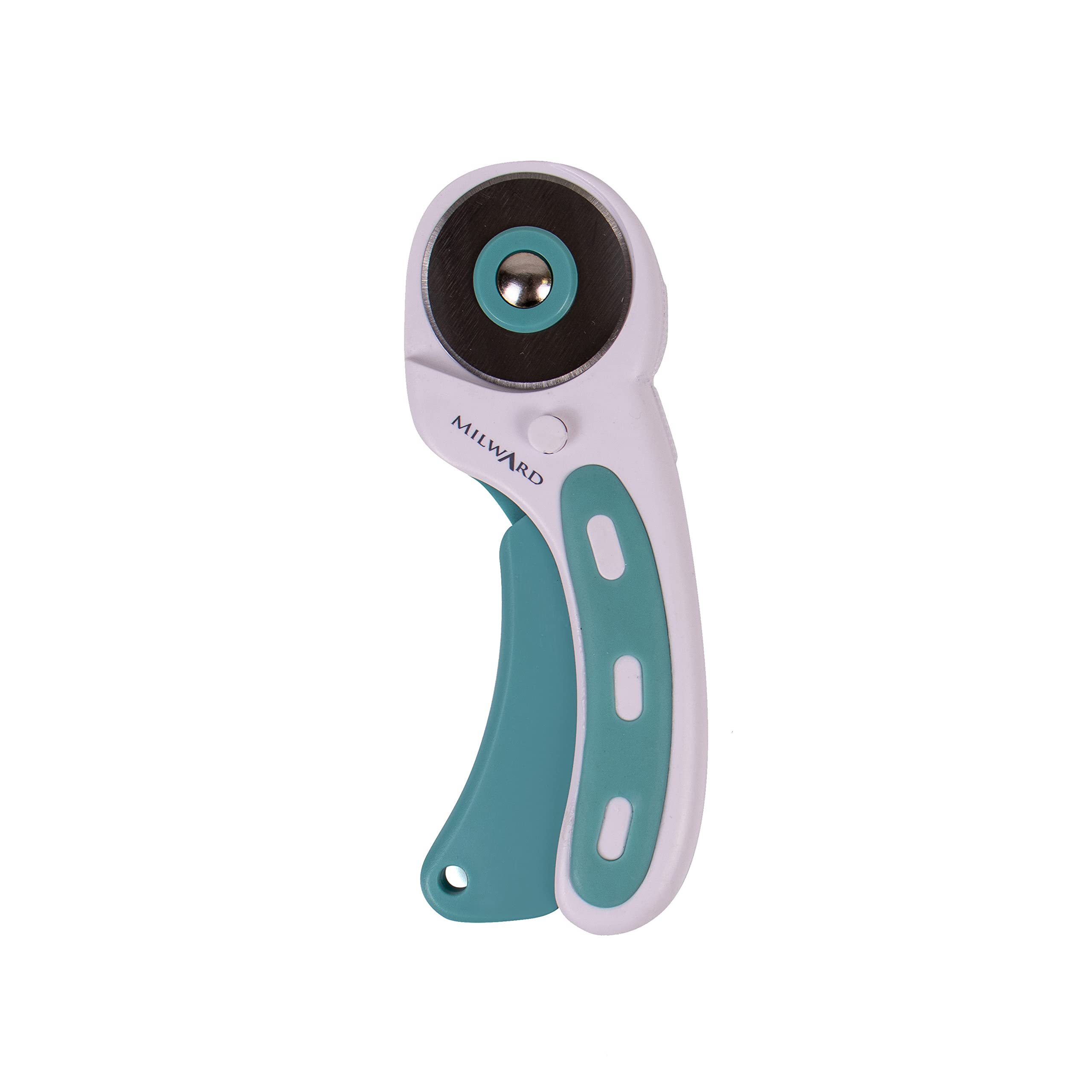 Milward 45mm Rotary Cutter for Fabric - Includes 5 Spare Steel Blades | Ergonomic Design 2