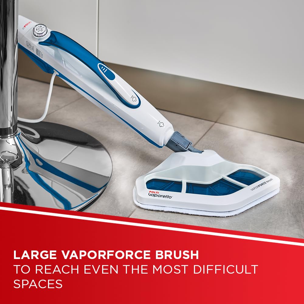 Polti Vaporetto SV460_DOUBLE Steam Mop and Handheld Cleaner with 17 Accessories 4