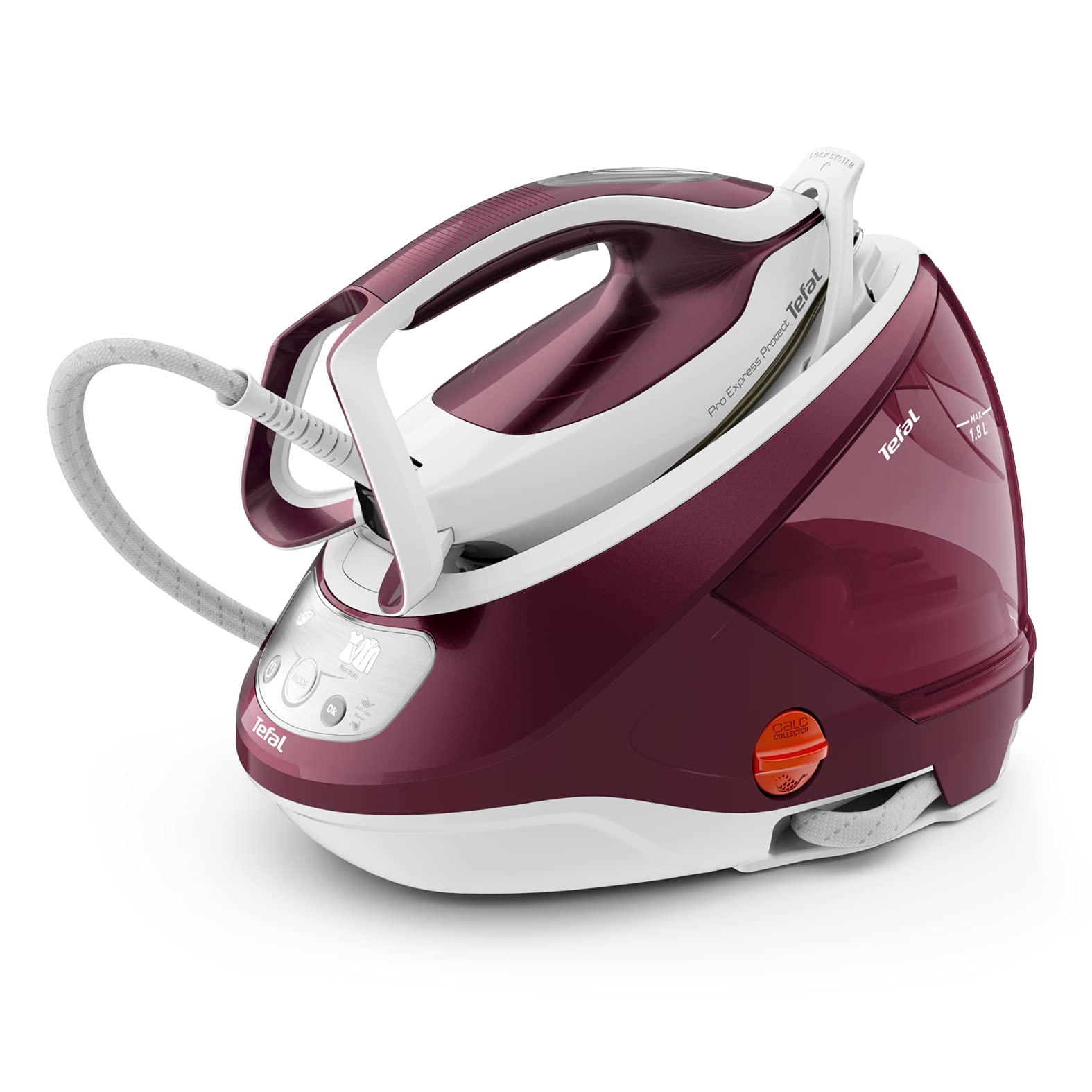 Tefal Steam Generator Iron GV9220 - 7.5 Bar, 135g/min Steam, 540g Boost | Durilium Soleplate 1