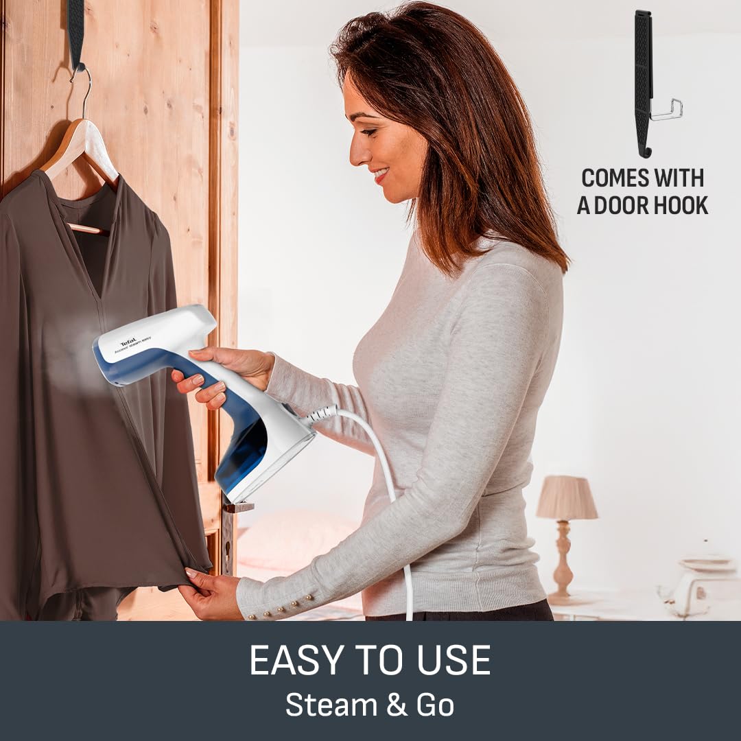 Tefal Access Steam Easy Handheld Clothes Steamer - 1400W Power | 15s Heat-Up | 150ml Tank 6