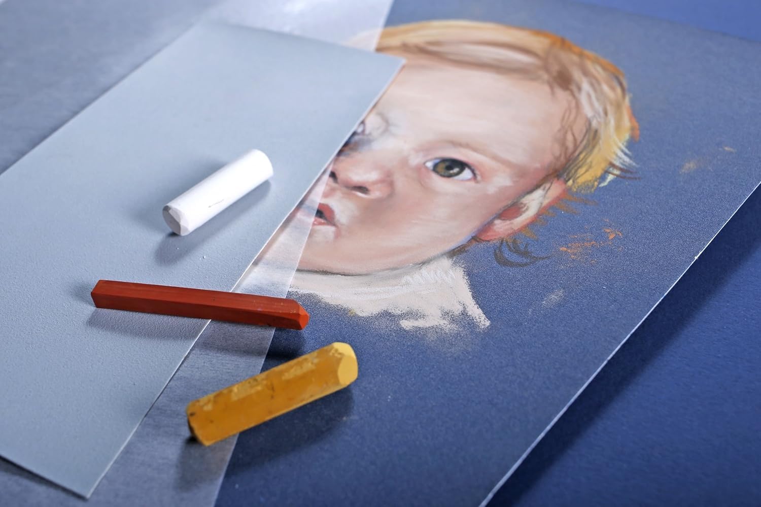 Clairefontaine Pastelmat Paper - 5 Sheets A3 Dark Gray | 360g Acid-Free Card Stock 4