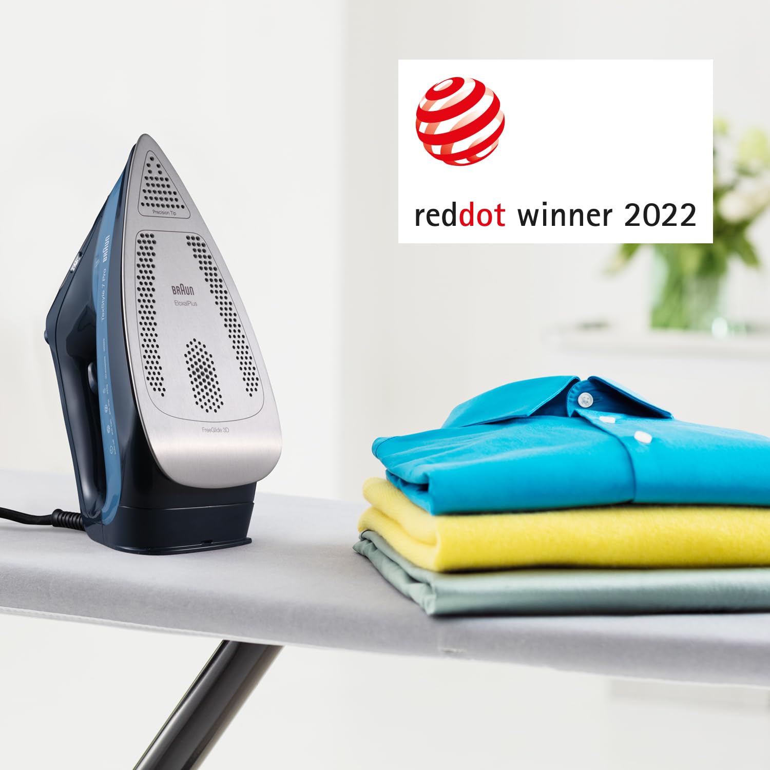 Braun TexStyle 7 Pro Steam Iron - FreeGlide 3D EloxalPlus Soleplate | 225 g/min Steam Shot | 300ml Tank 8