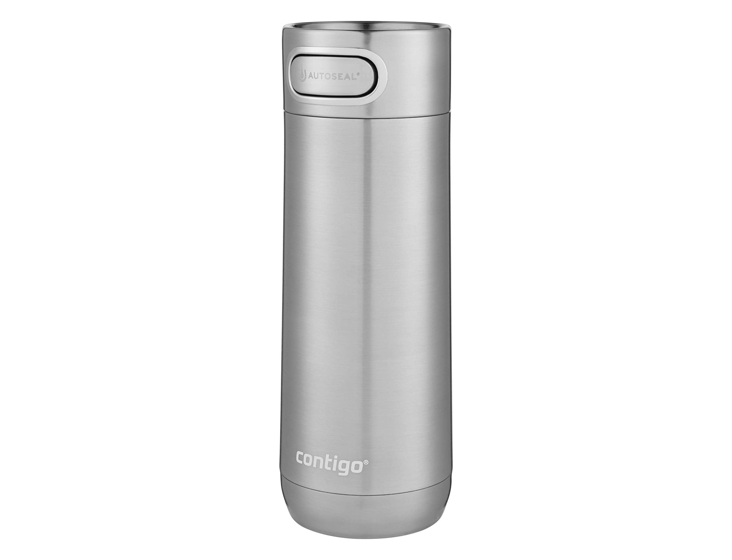 Contigo Luxe Autoseal Travel Mug - 470 ml Stainless Steel Thermal, Leakproof, Dishwasher Safe Lid 3