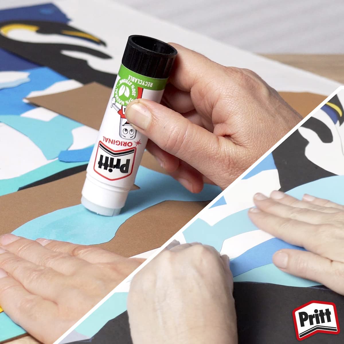 Pritt Glue Stick - Strong Hold Craft Glue for School & Office | 3 x 22g Sticks 7