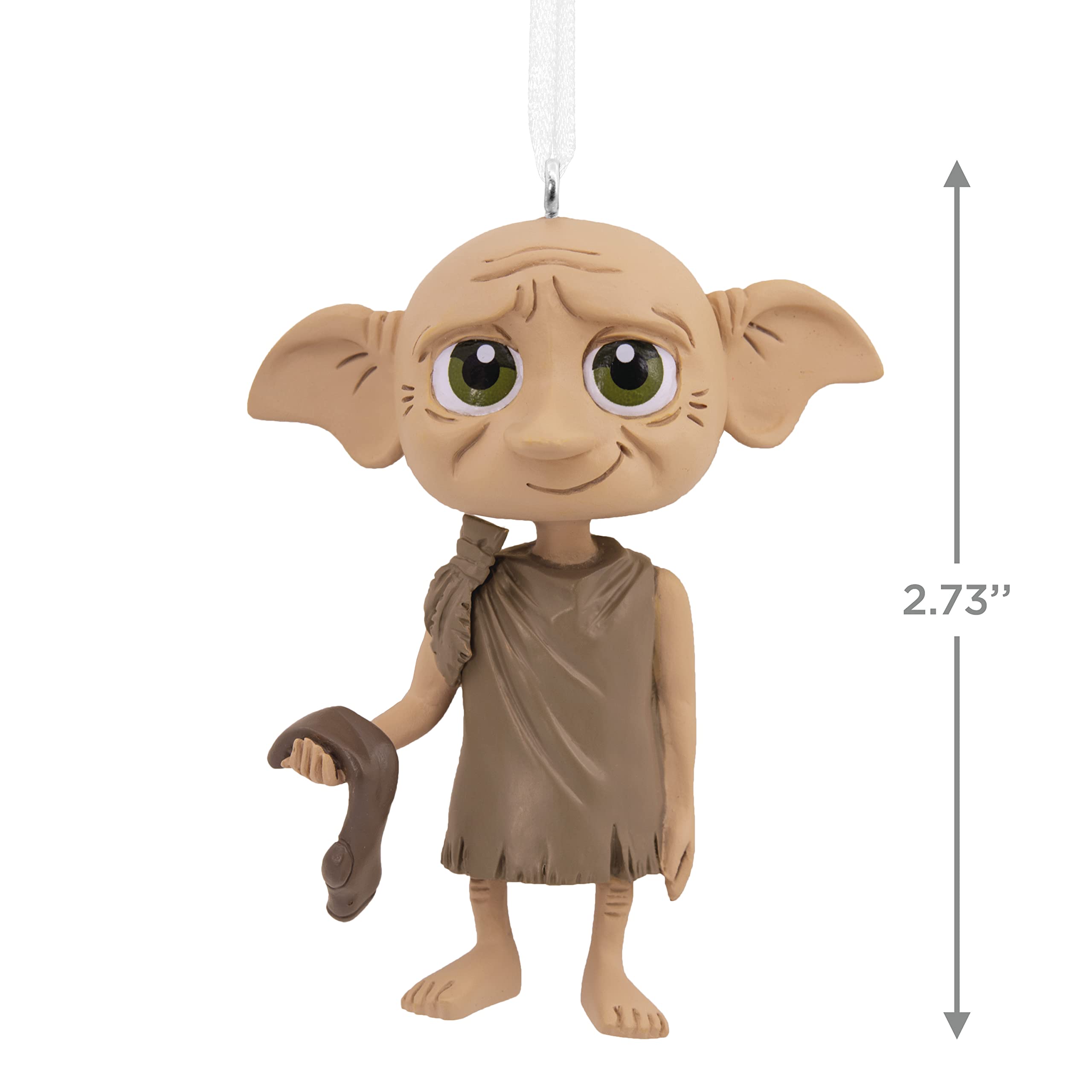 Hallmark Harry Potter Dobby the Elf Christmas Ornament | Resin | H 6.9cm 3