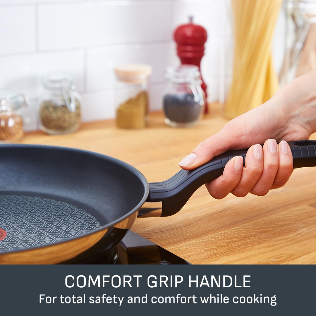 Tefal Comfort Max 28cm Stainless Steel Wok | Non-Stick | Thermo-Spot | Induction Compatible 8