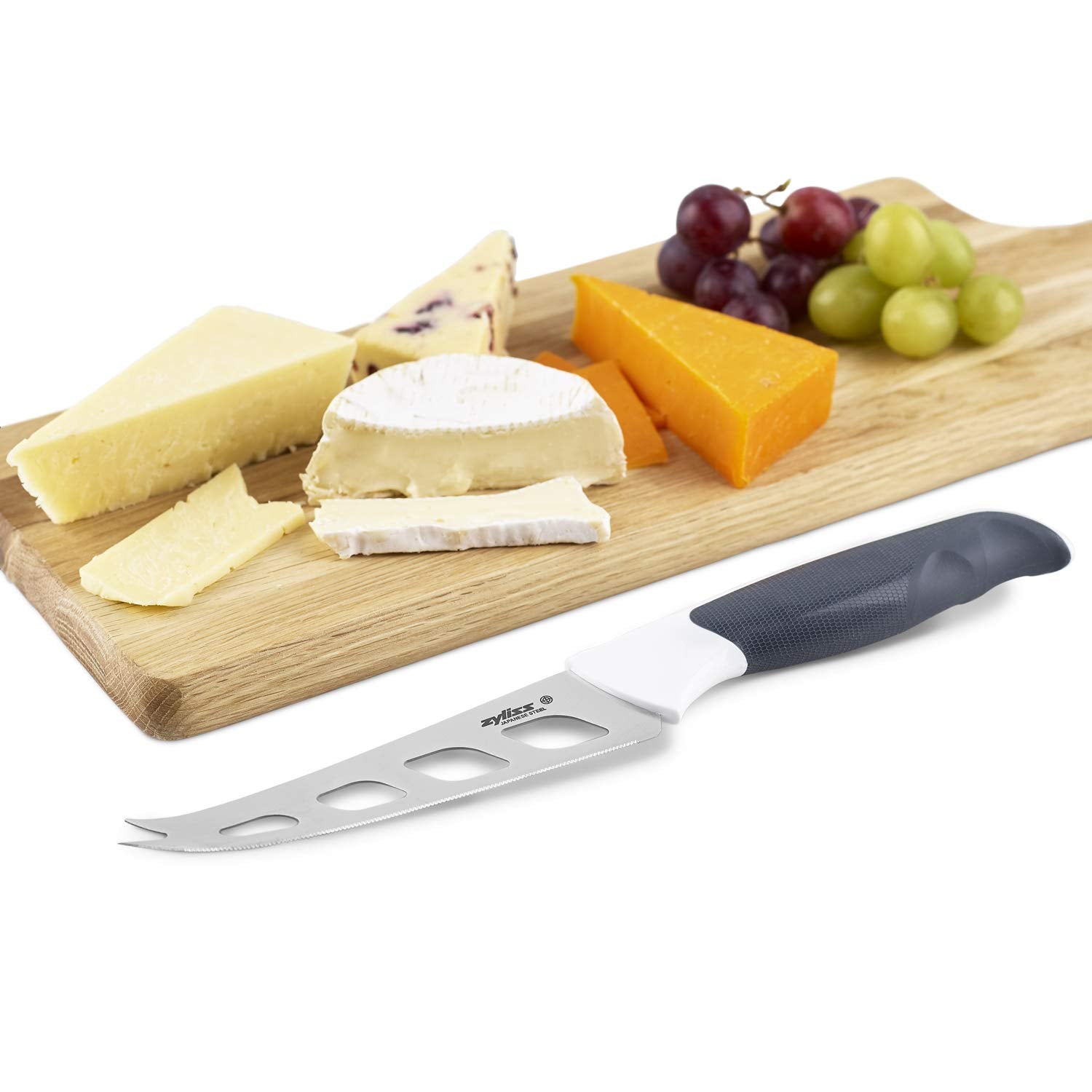Zyliss Comfort Cheese Knife - 12cm/4.5in Blade | Japanese Stainless Steel | Non-Slip Handle 6