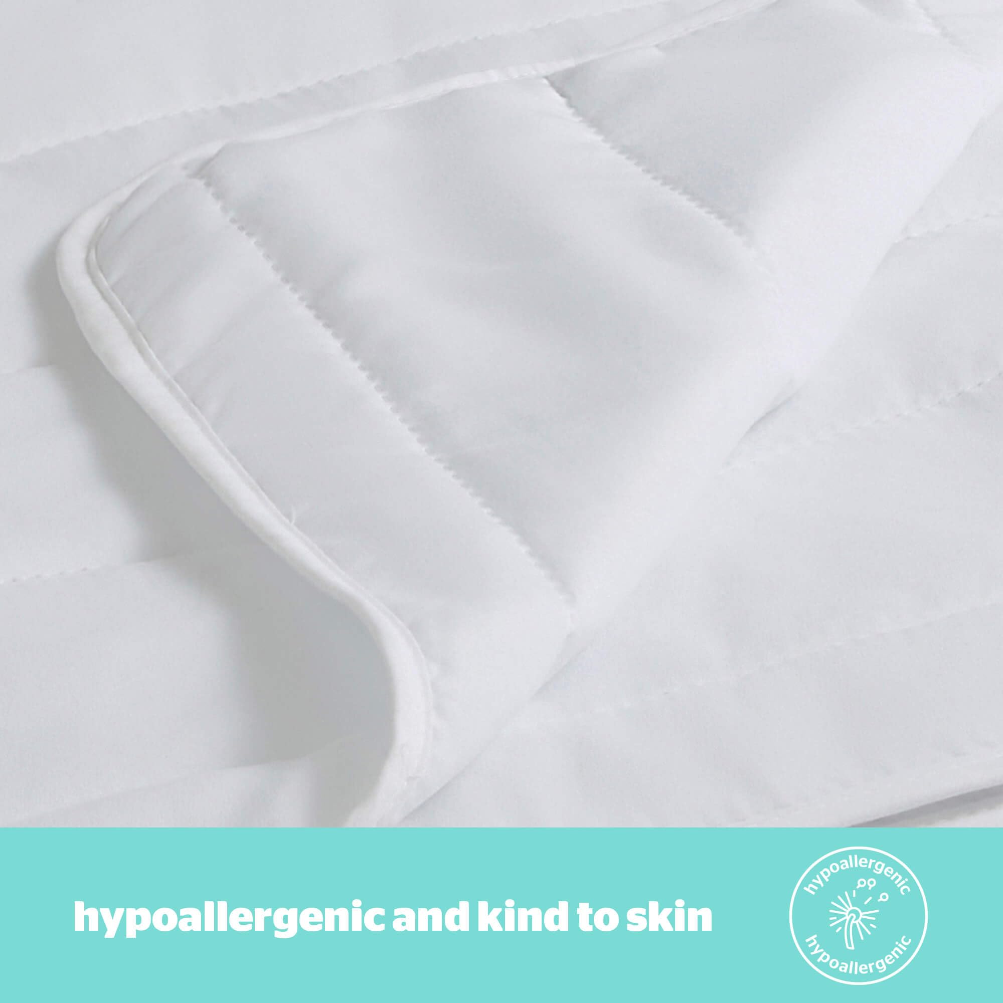 Silentnight Summer Breeze 1.0 Tog Duvet - Lightweight & Hypoallergenic | Double Size 6