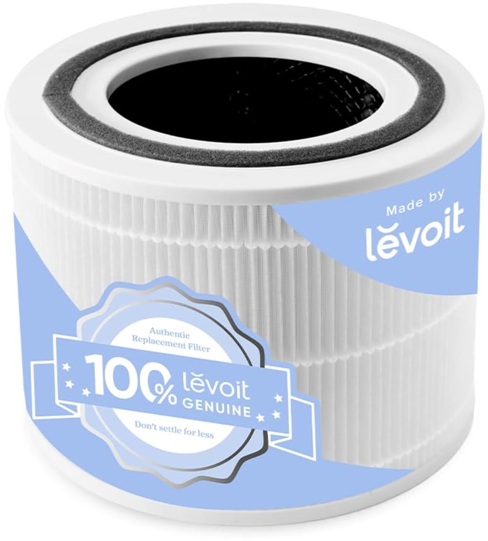 Levoit Core 300-RF Genuine 3-in-1 True HEPA Replacement Filter for Core 300 Air Purifier
