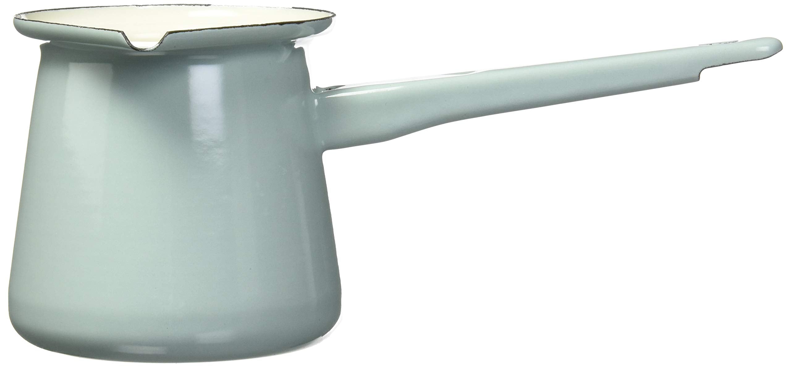 Dexam Vintage Home Turkish Coffee Pot - 0.4L Enamel | Sage Green | Dishwasher Safe 2