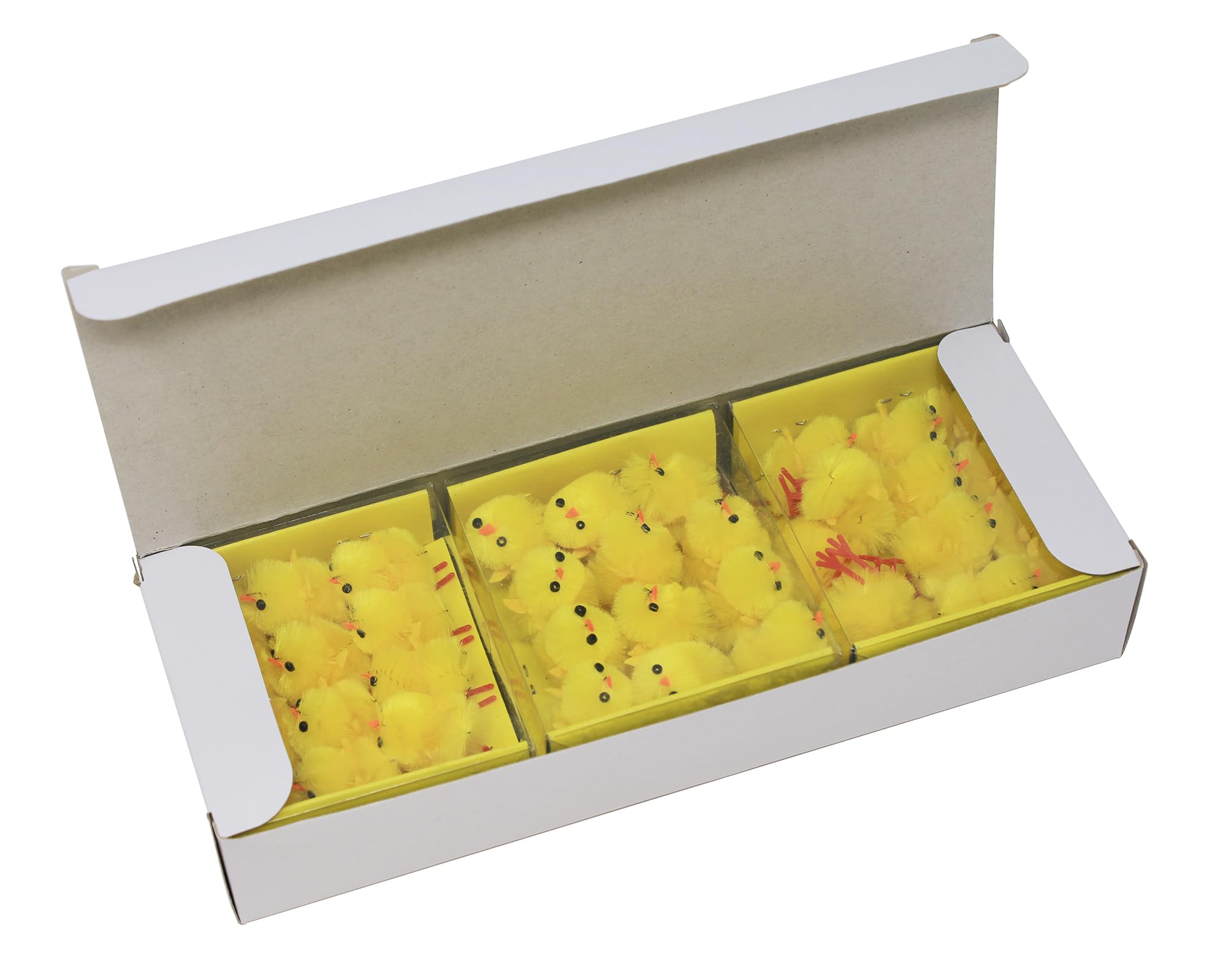 Bright Ideas 36PCS Mini Yellow Fluffy Chicks - 3cm Easter Craft Decoration | BI7518 2