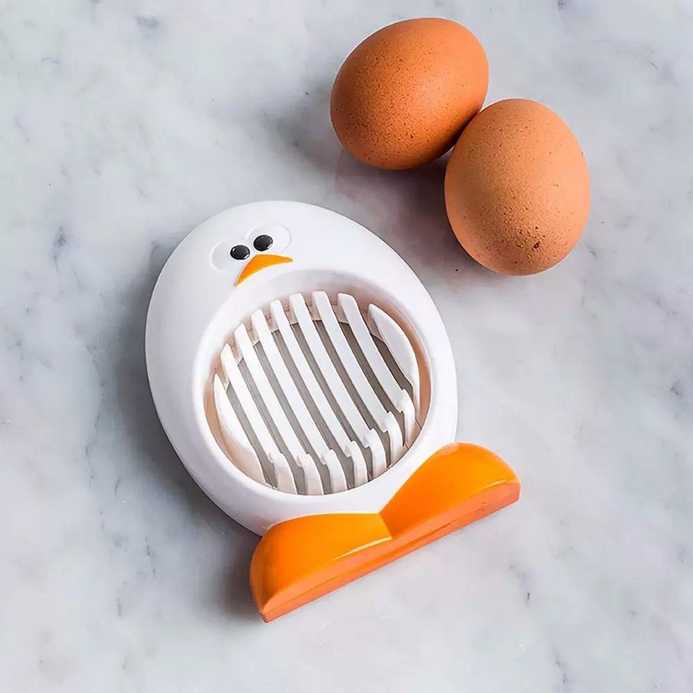 Joie Wedgey Egg Slicer - Cuts Eggs into 8 Wedges | Multipurpose for Soft Foods | Plastic & Stainless Steel 4