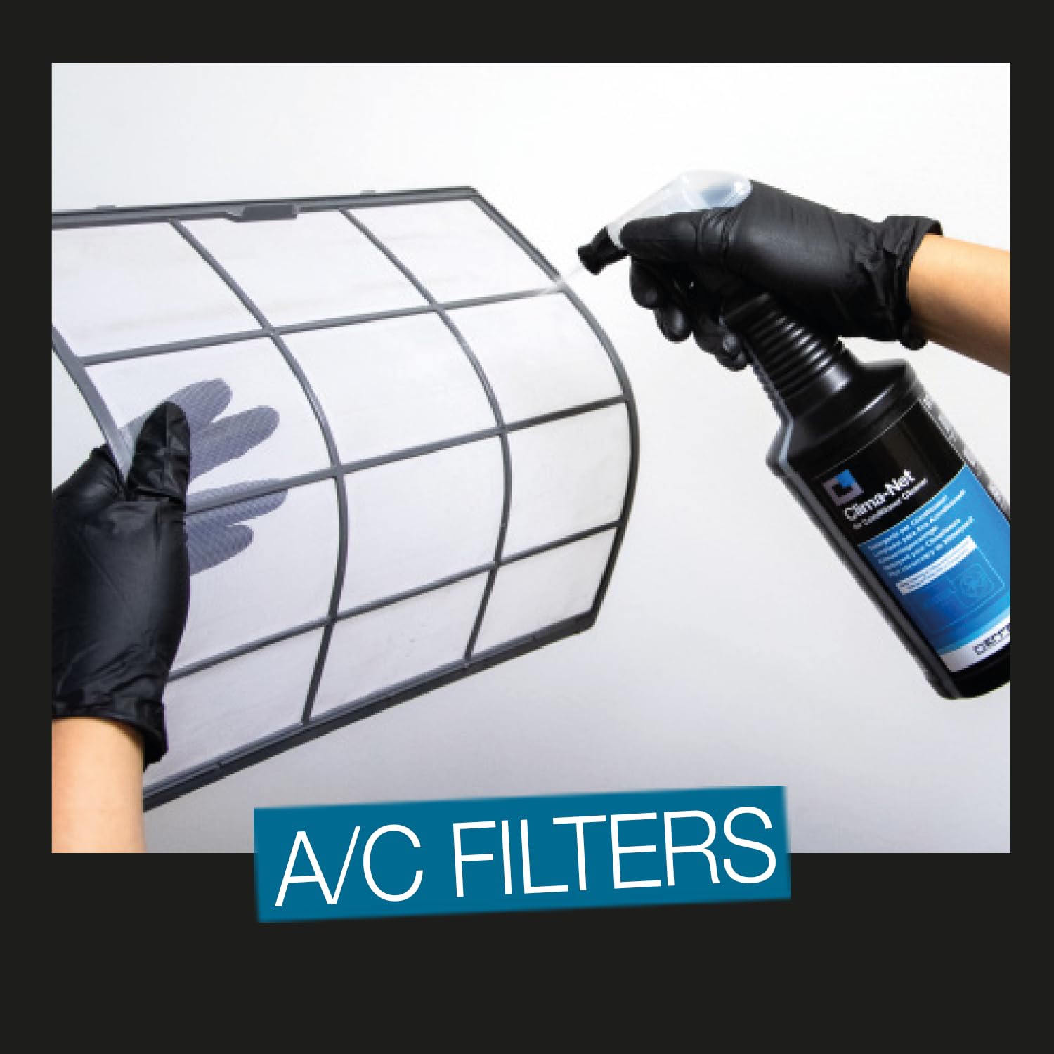 ERRECOM Clima-Net Universal Air Conditioner Cleaner for Filters & Coils | 1L Spray | Lavender Scent 4