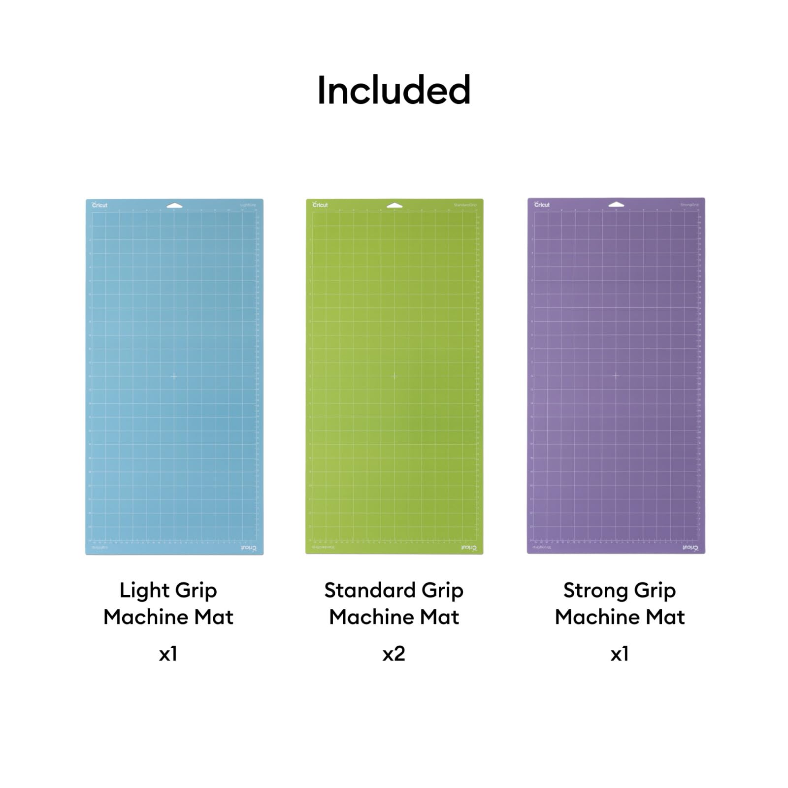Cricut Machine Mat Variety Pack - 4 Reusable Mats 12x24 in | Long-Lasting Adhesive 3