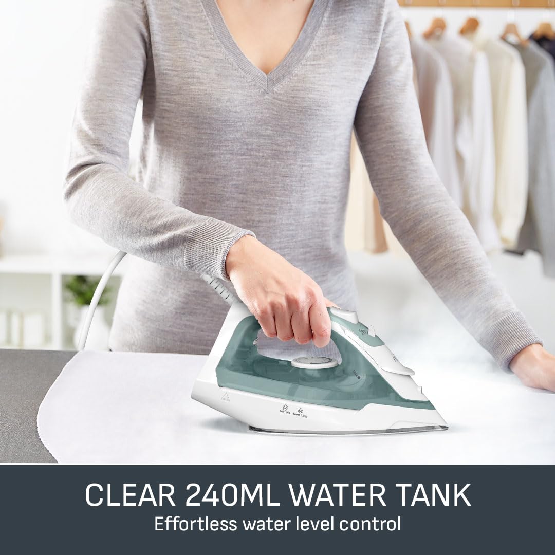 Tefal Virtuo 30 Steam Iron - 2000W Power | 130g Steam Boost | Ceramic Soleplate 7
