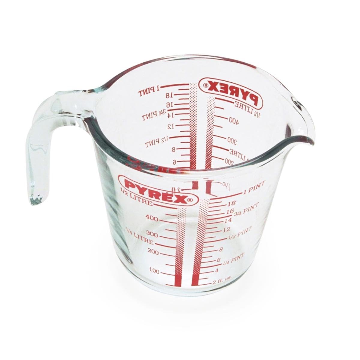 Pyrex P586 Glass Measuring Jug - 500 ml Capacity | Microwave Safe 1