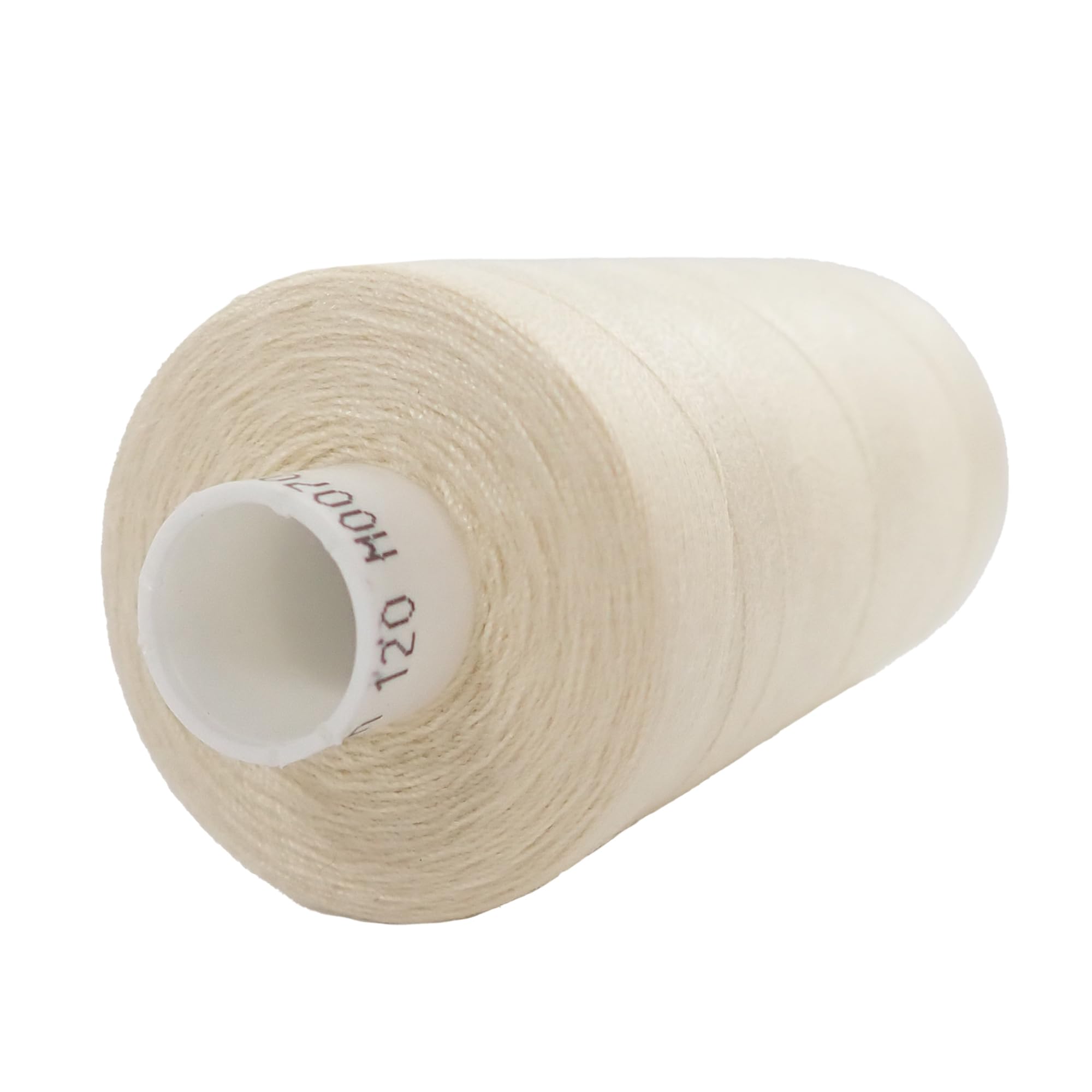Moon Thread Spun Polyester Sewing Thread - Cream | 1000 Yards | Reduced Breakage 2