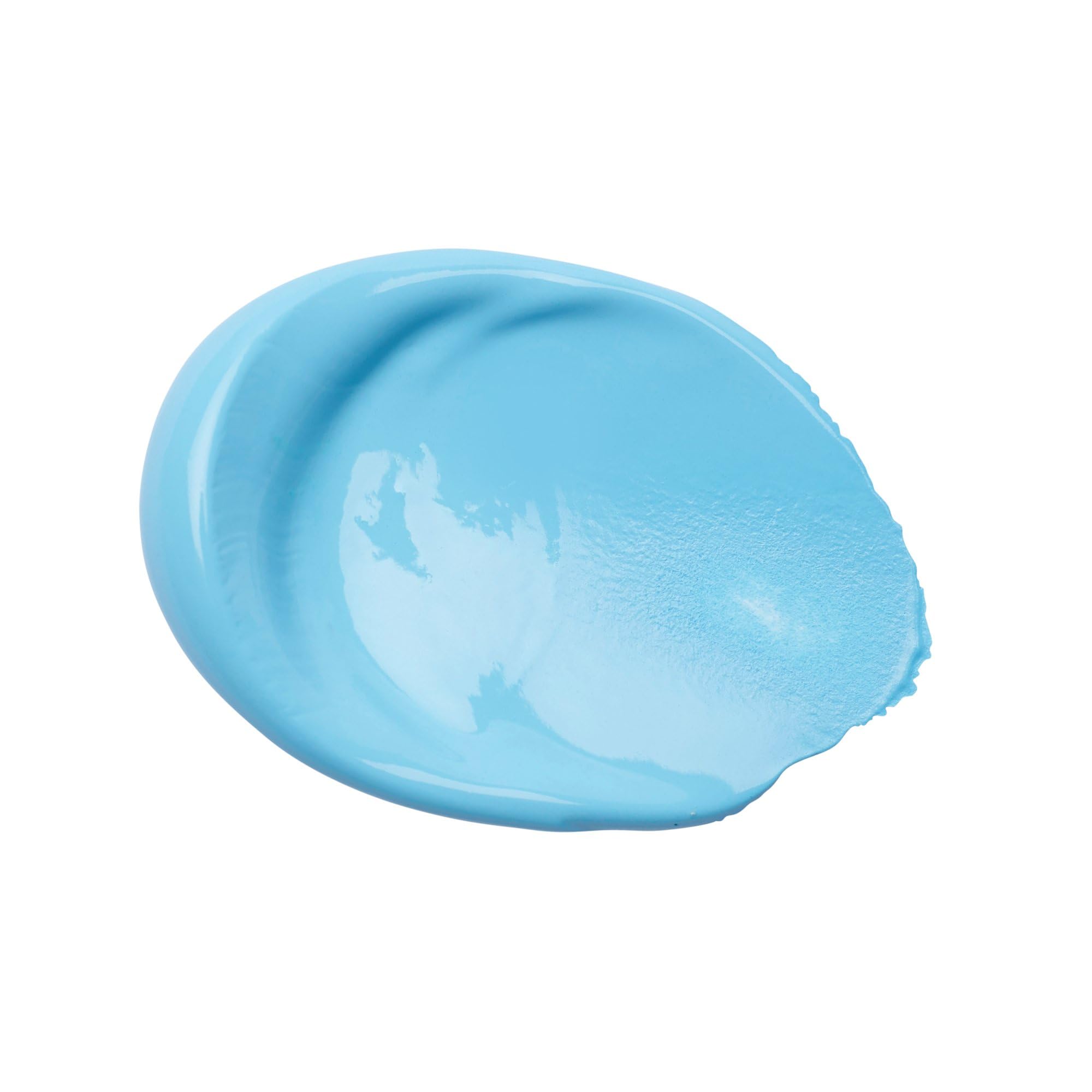 Liquitex Basics Acrylic Paint - Light Blue Permanent | 118 ml Tube | Archival Quality 3