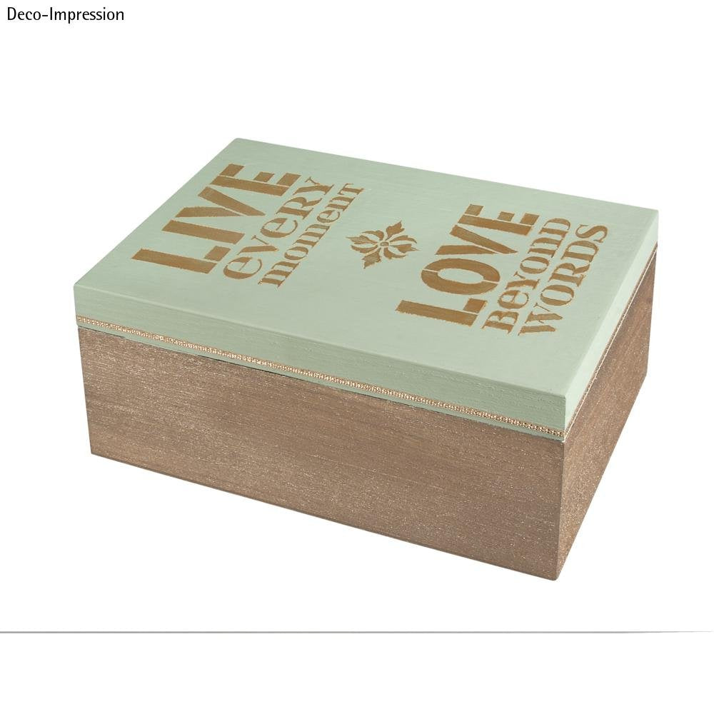 Rayher Natural Wood Box with Lid for Crafting and Keepsakes | 20 x 12 x 9.2 cm 3
