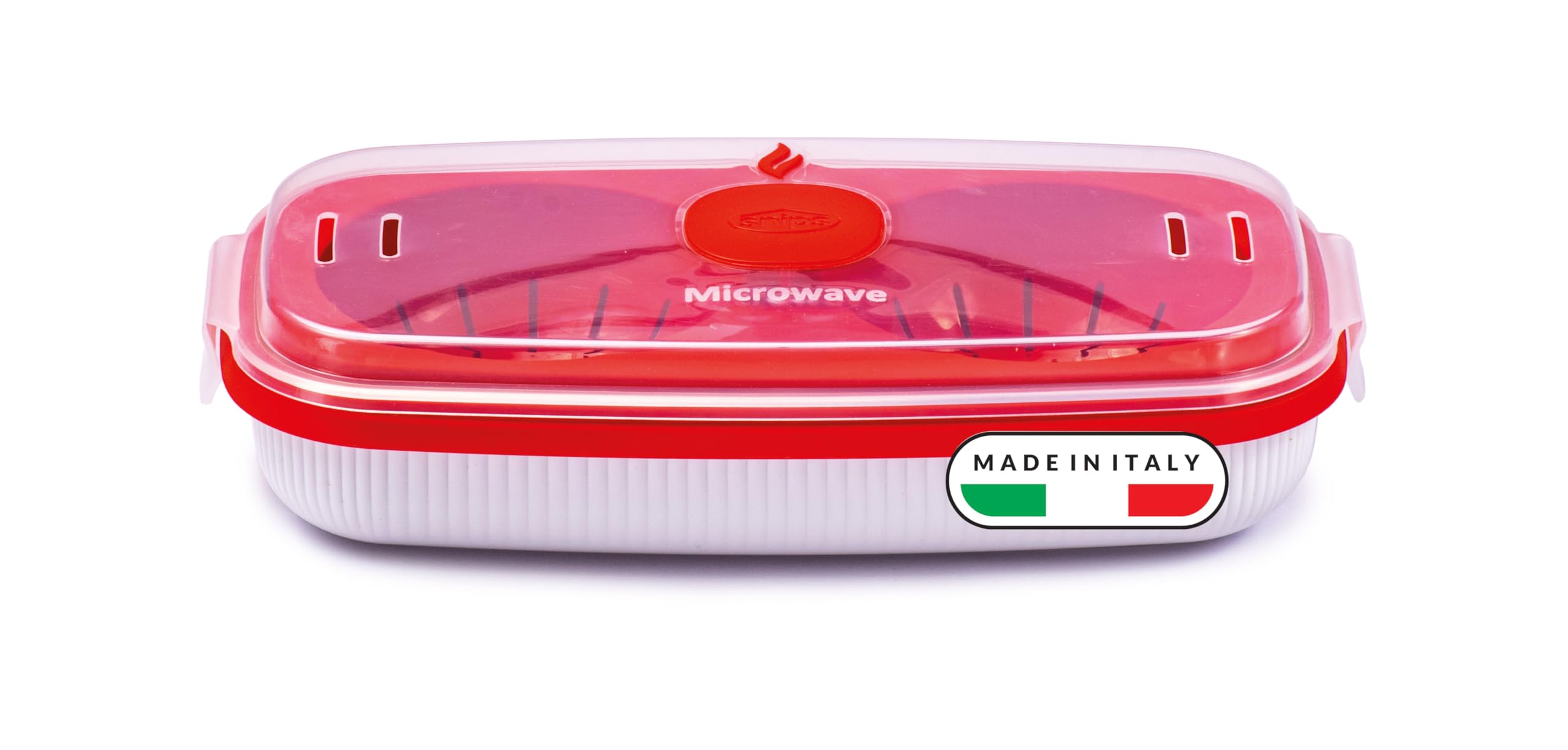 Snips Microwave Egg Poacher and Omelette Maker - 0.75L Capacity | 100% Made in Italy | 0% BPA 1