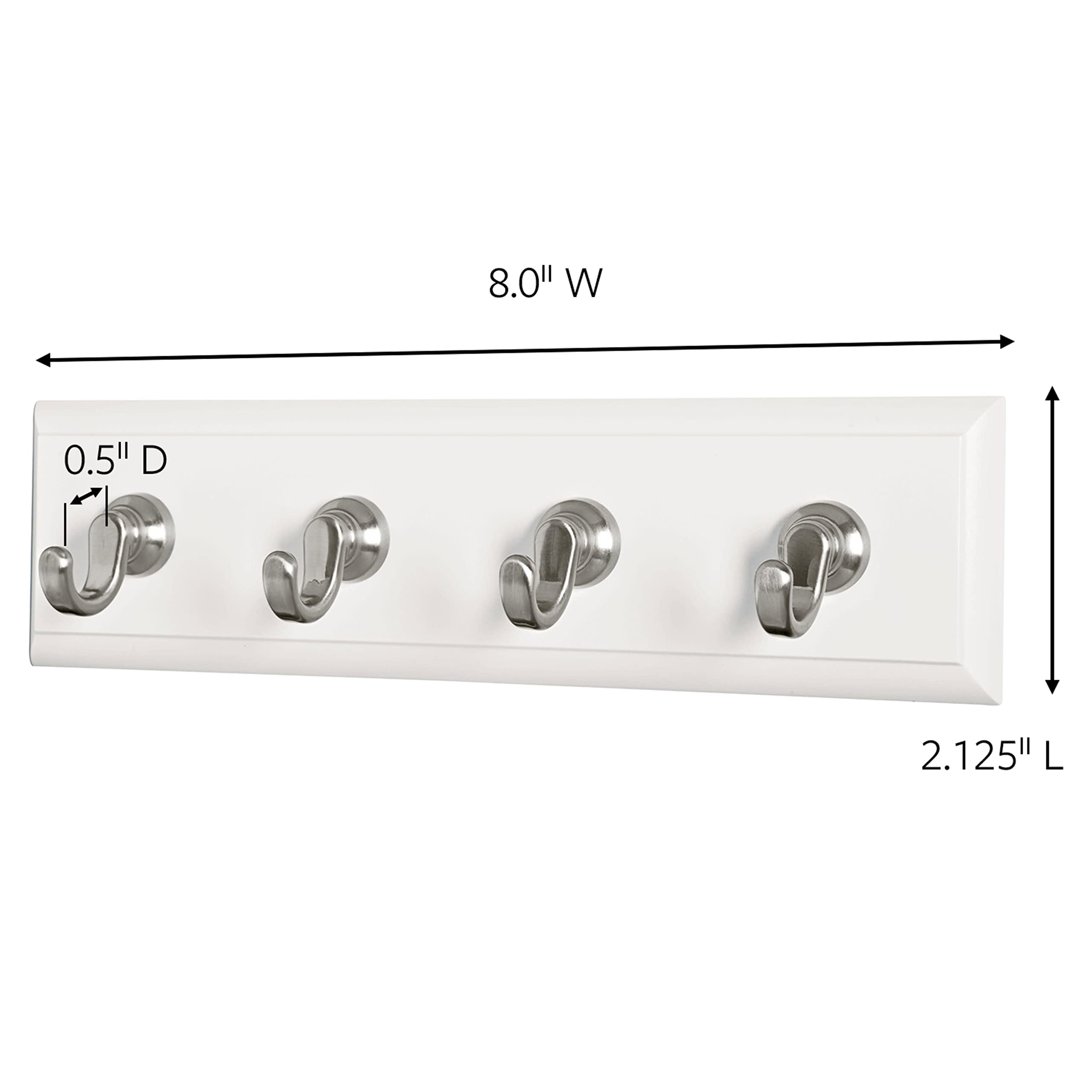 Command HOM-18Q-ES Key Rail Quartz - Damage-Free Hanging | Holds 900g | Metal 3