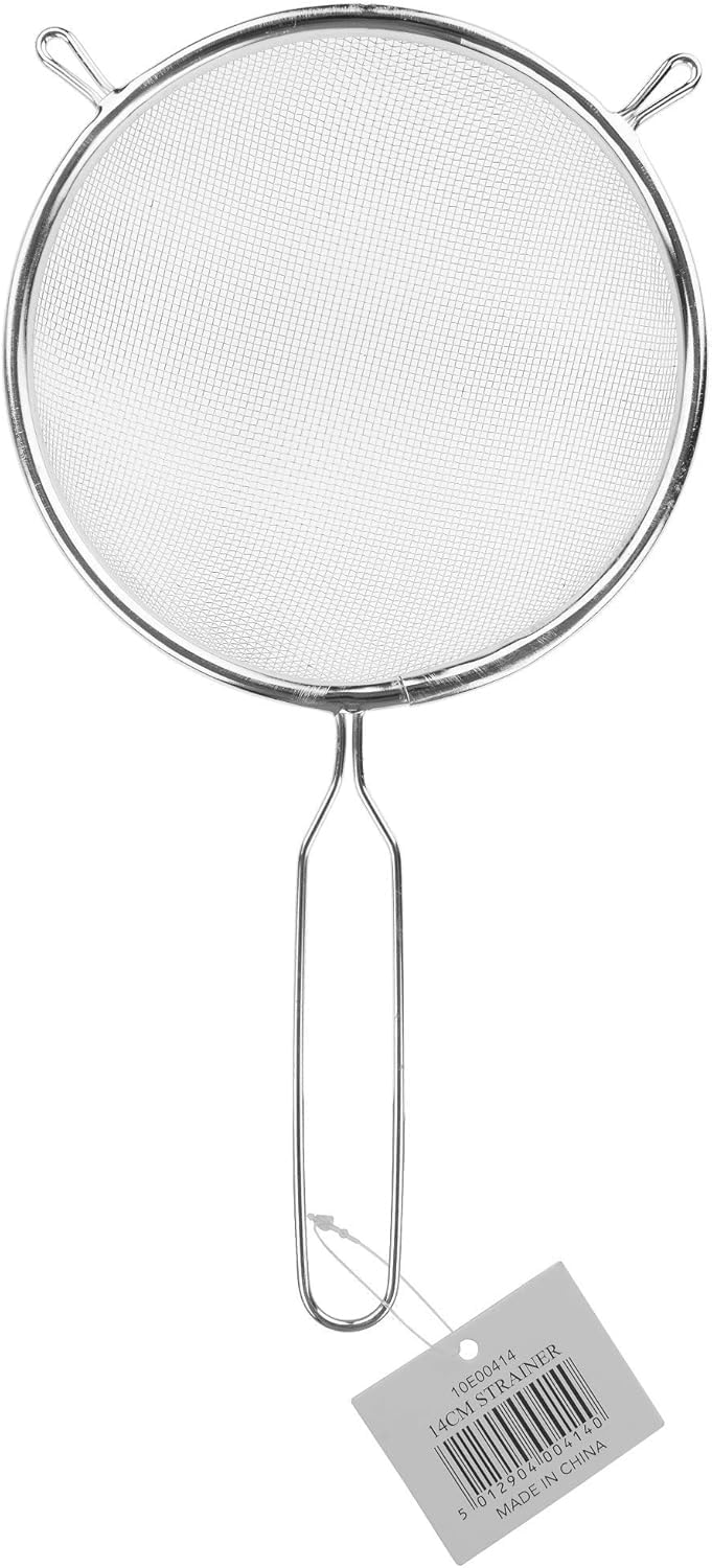 Chef Aid 16cm Metal Sieve/Strainer - Fine Mesh for Straining, Draining & Washing Foods 3