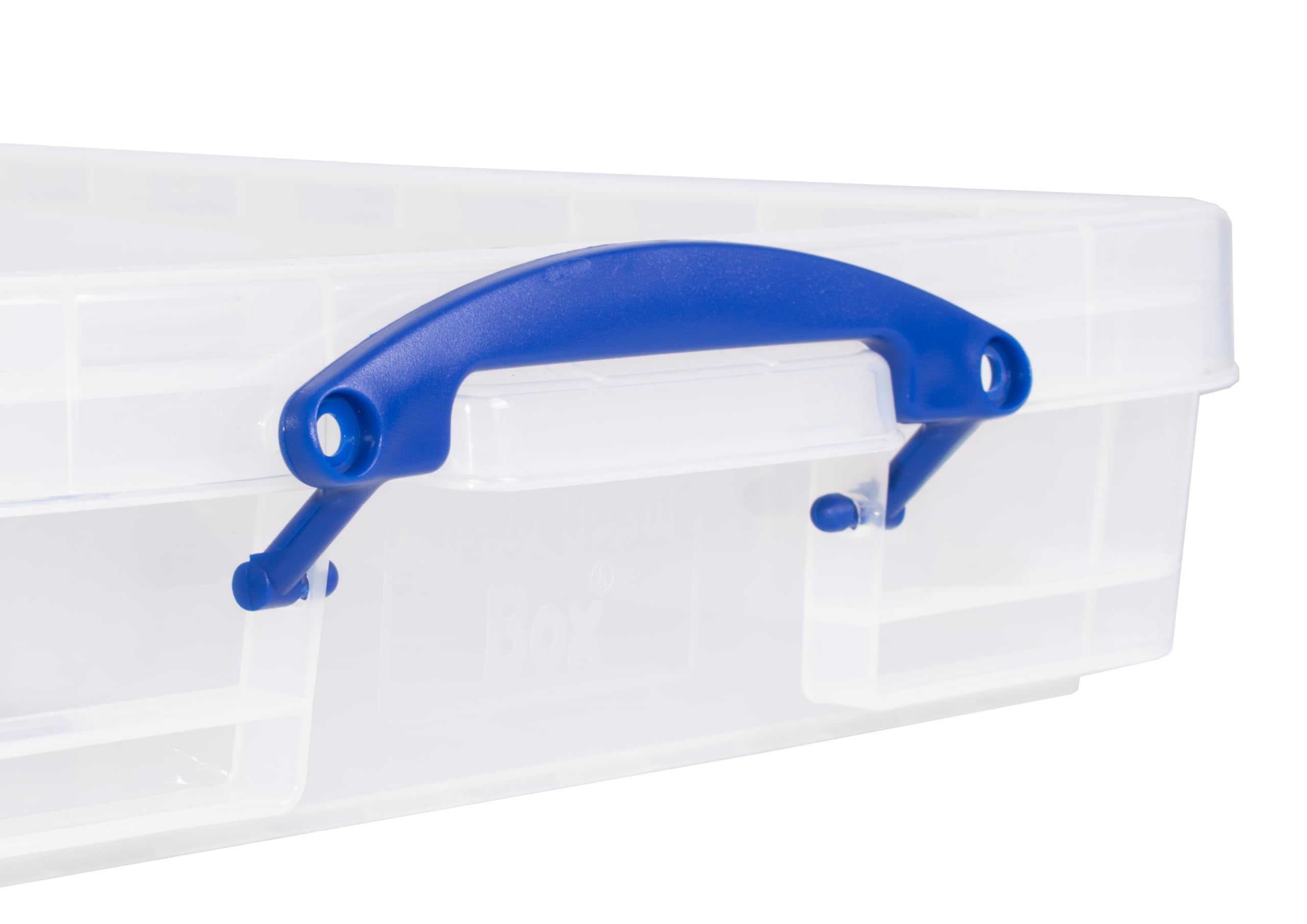 Really Useful Box Storage Box - 20L Capacity, Clear, Pack of 3 | Polypropylene 7